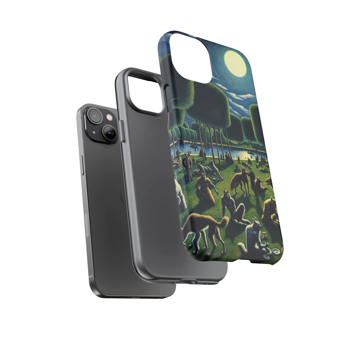 Werewolves at the Waterfront Phone Case - IPHONE