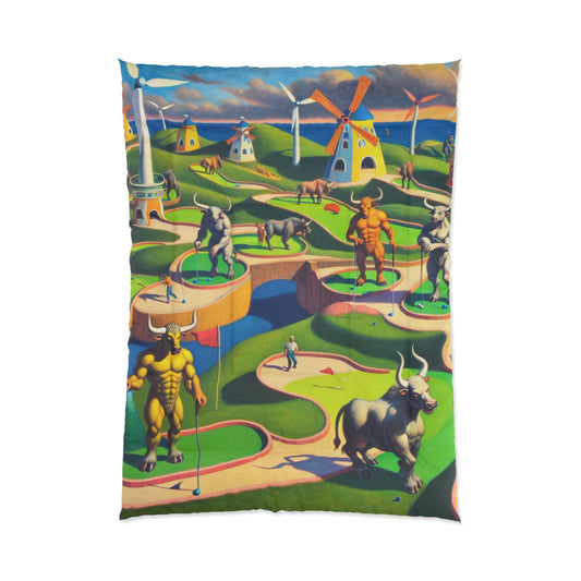 Mini-taur Golf Comforter