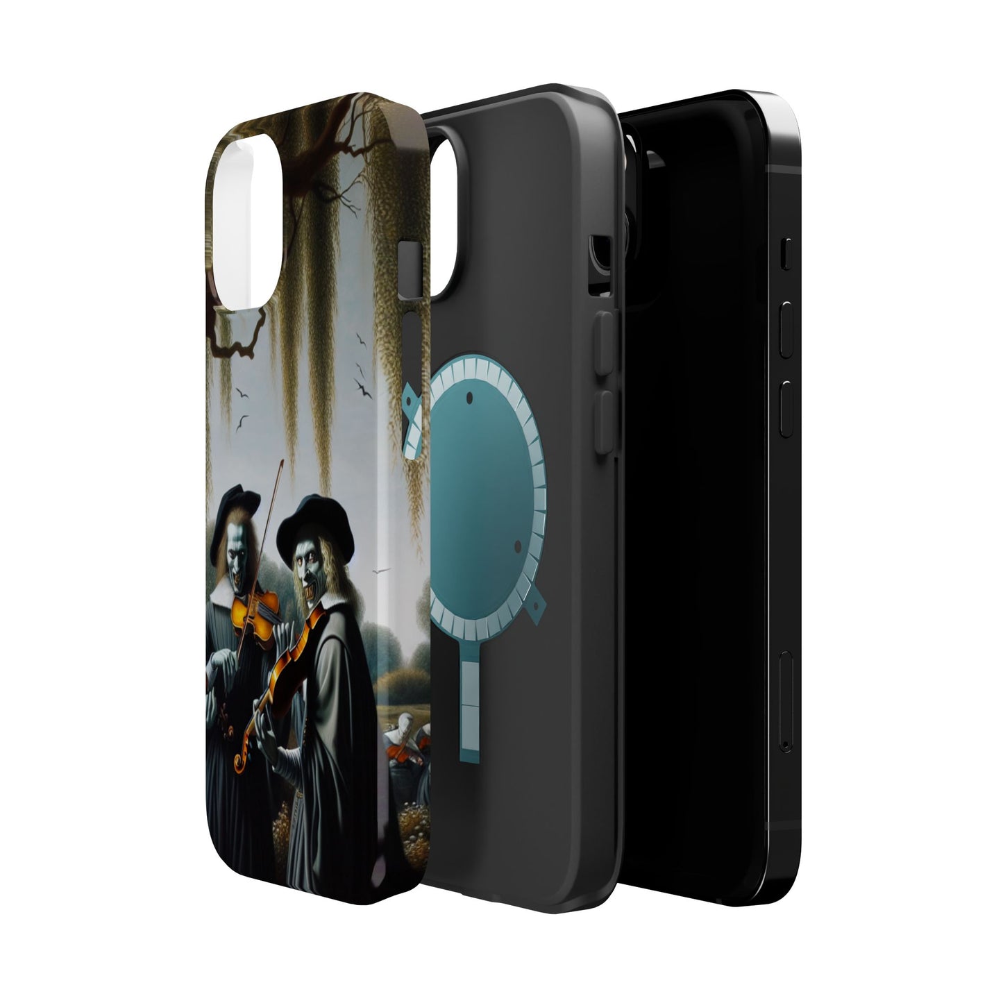 Vermeer's Vampire Violinists Magnetic iPhone Case