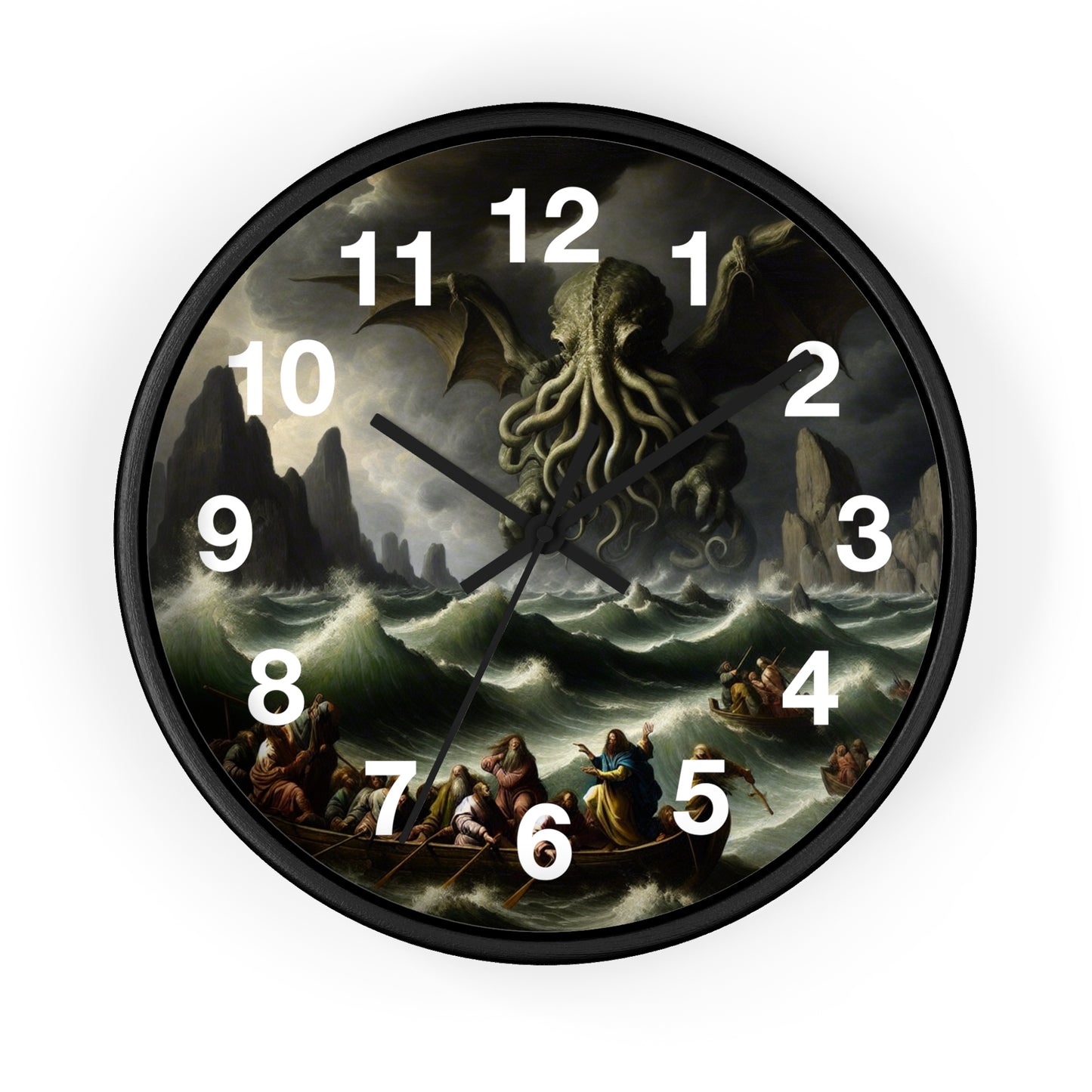 Cthulhu in the Storm Wall Clock
