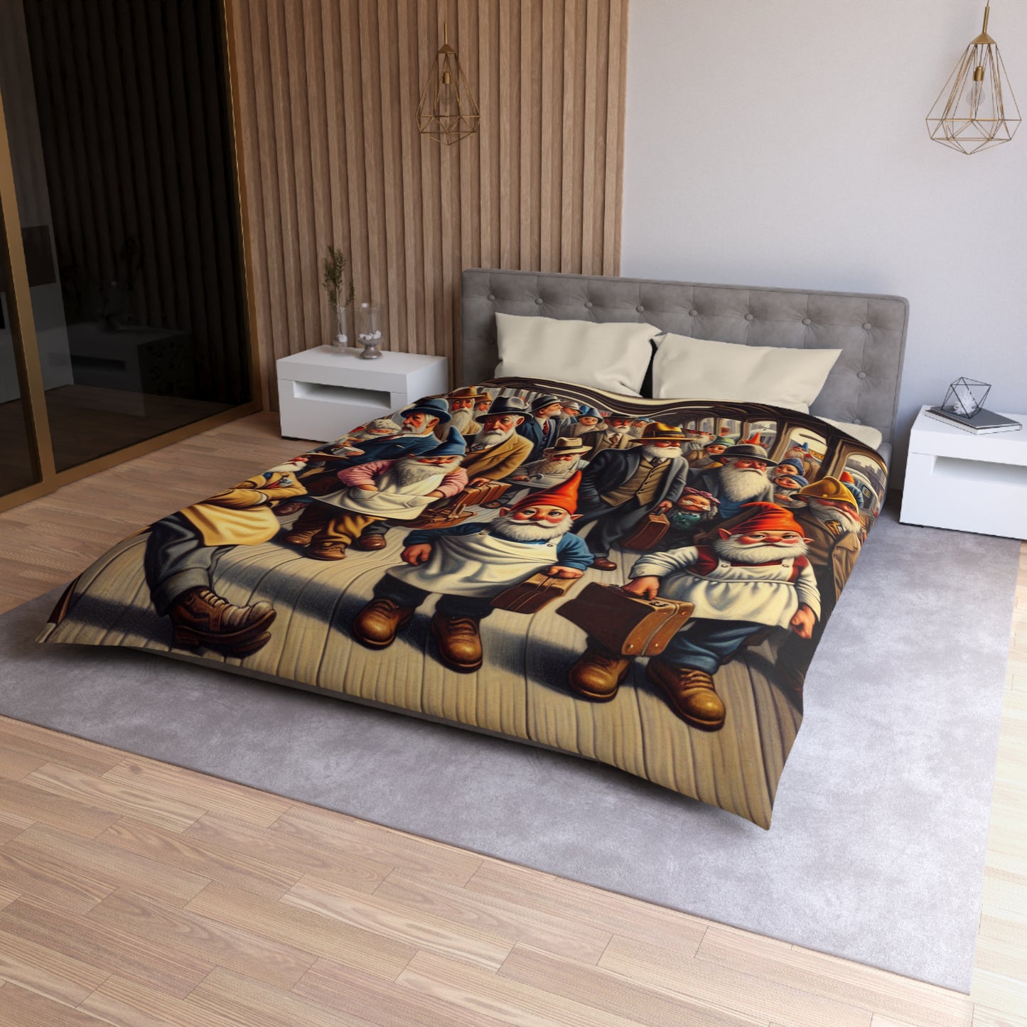 The Gnome-mute Home Microfiber Duvet Cover