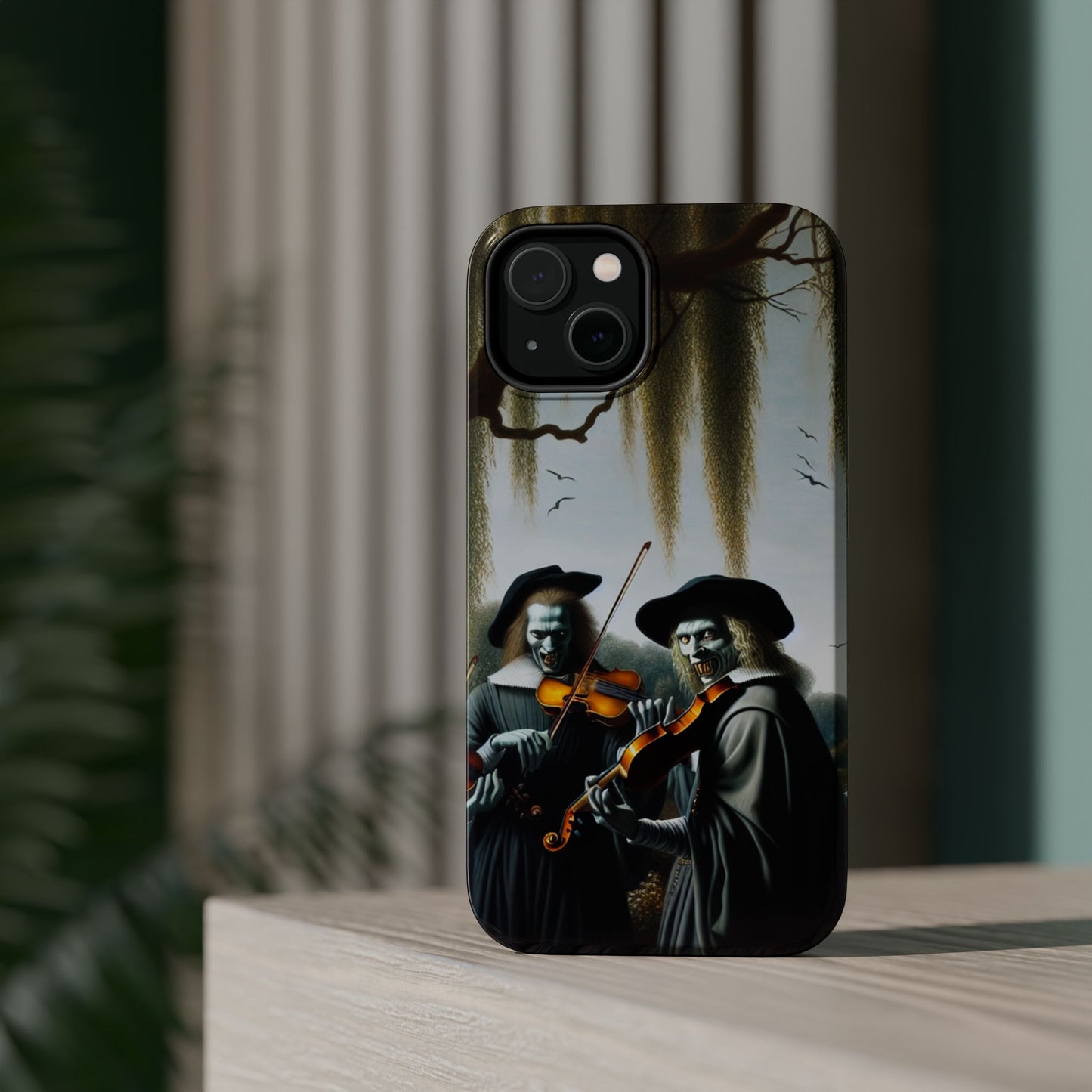 Vermeer's Vampire Violinists Magnetic iPhone Case