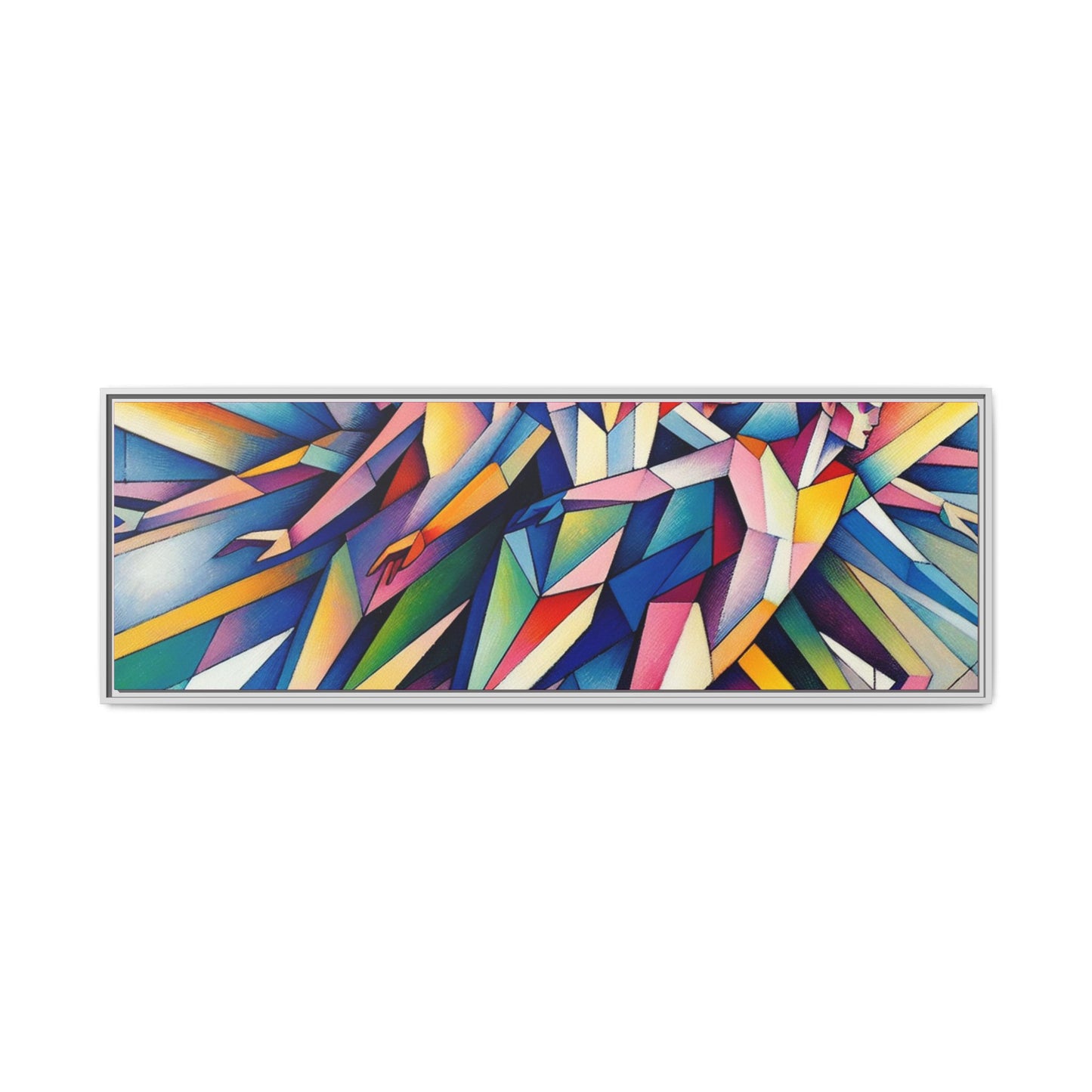 Picasso's Pixies Canvas, Framed (Multi-color)