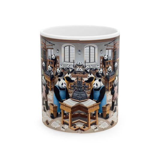 Printing Pandamonium Ceramic Mug
