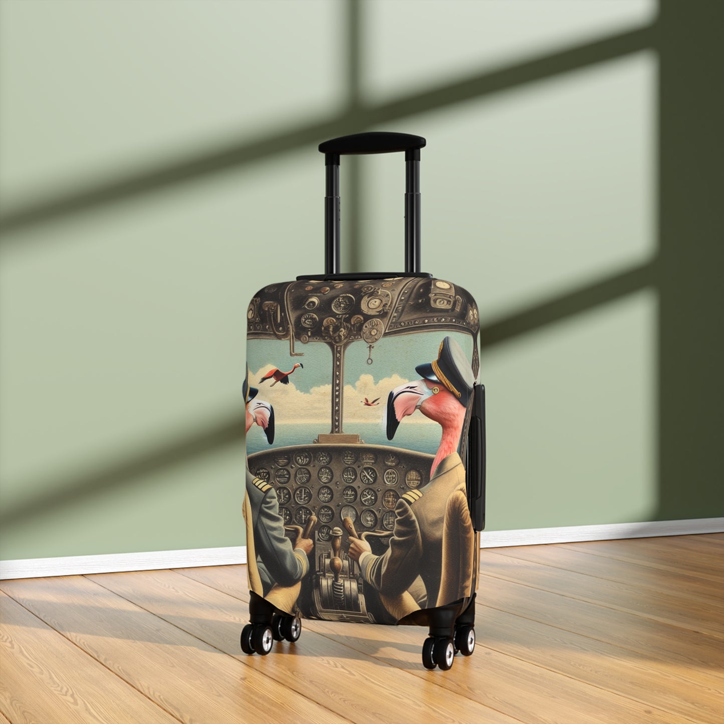 Flamingo Flight Deck Luggage Cover