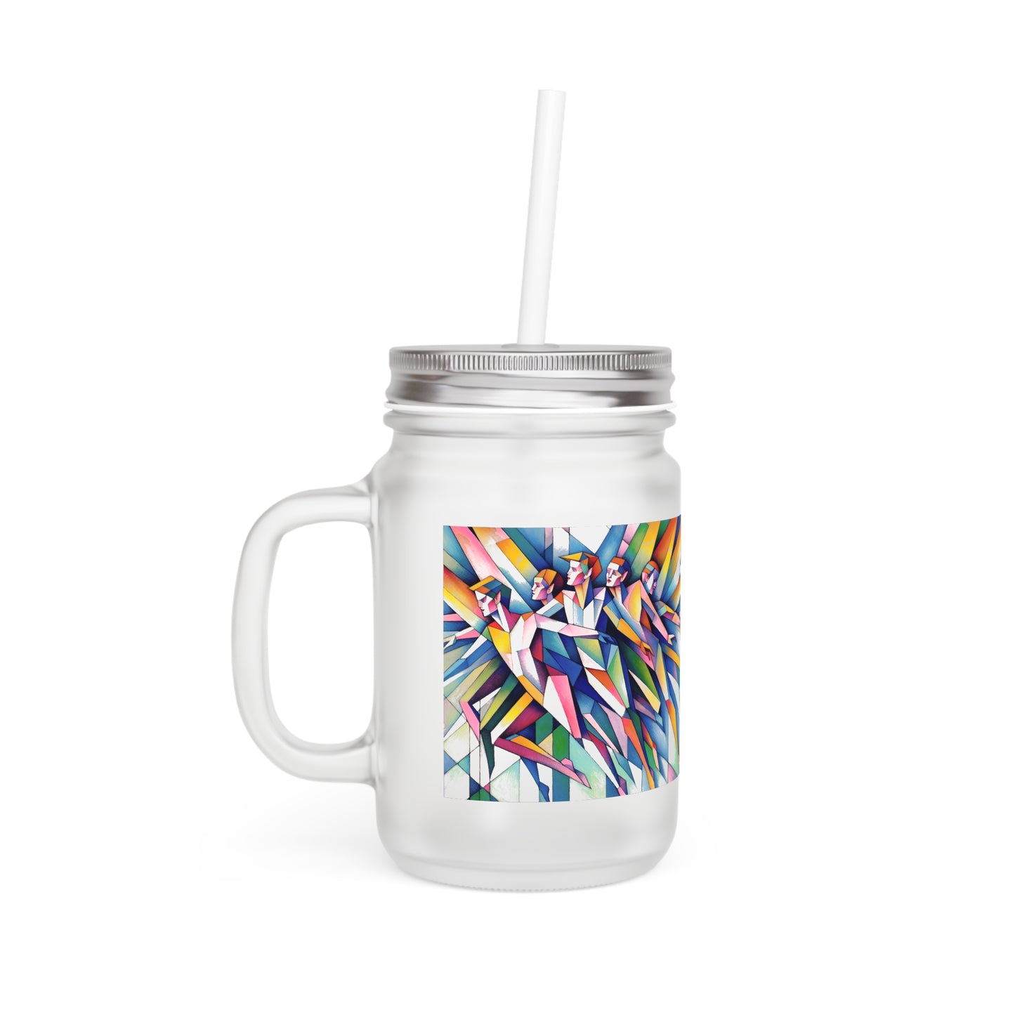 Picasso's Pixies Mason Jar Tumbler