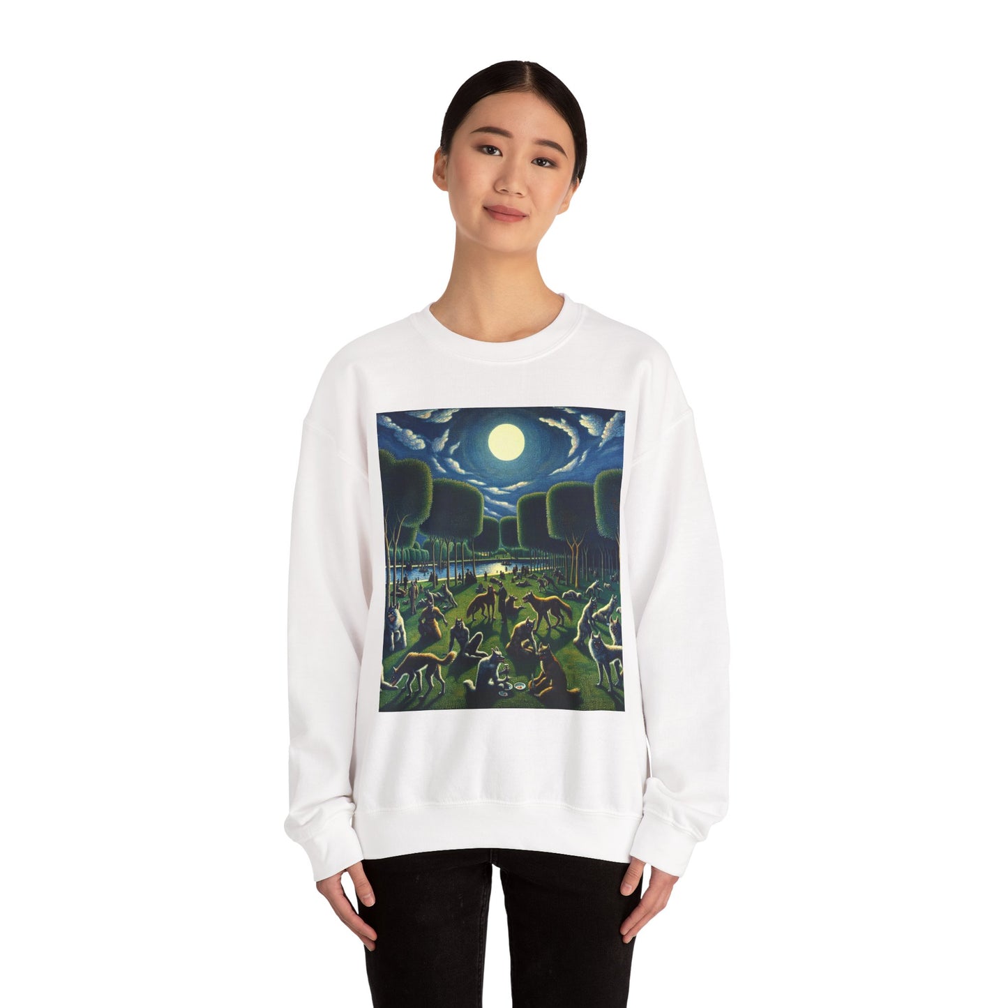 Werewolves at the Waterfront Crewneck Sweatshirt