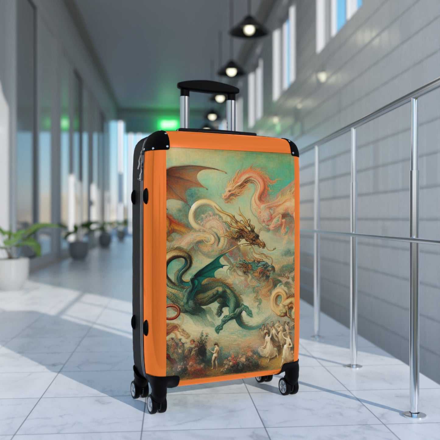 Degas Dreams of Dragons Suitcase