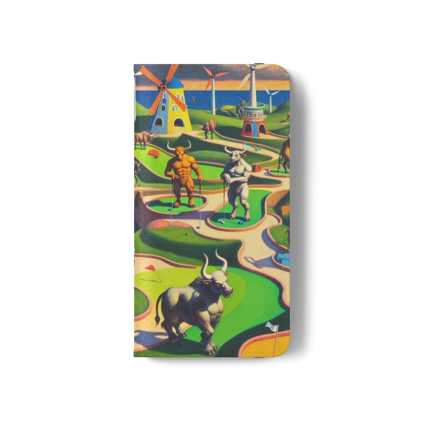 Mini-taur Golf Flip Case - iPhone/Galaxy