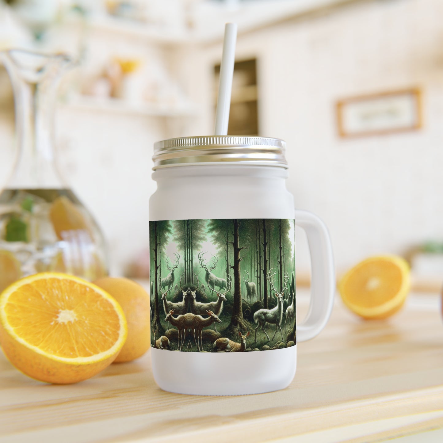 Wendigo Shepherd Mason Jar Tumbler