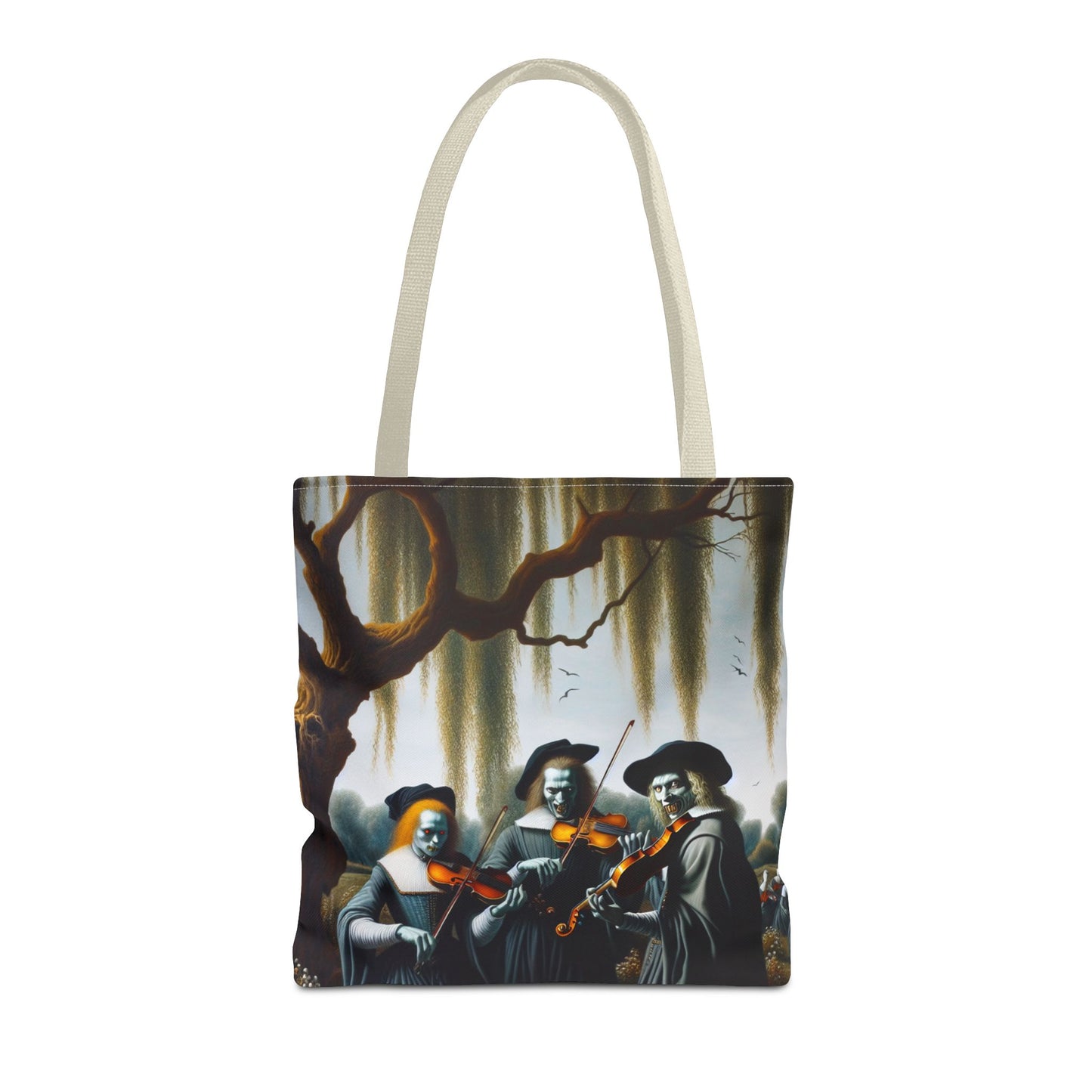 Vermeer's Vampire Violinists Tote Bag