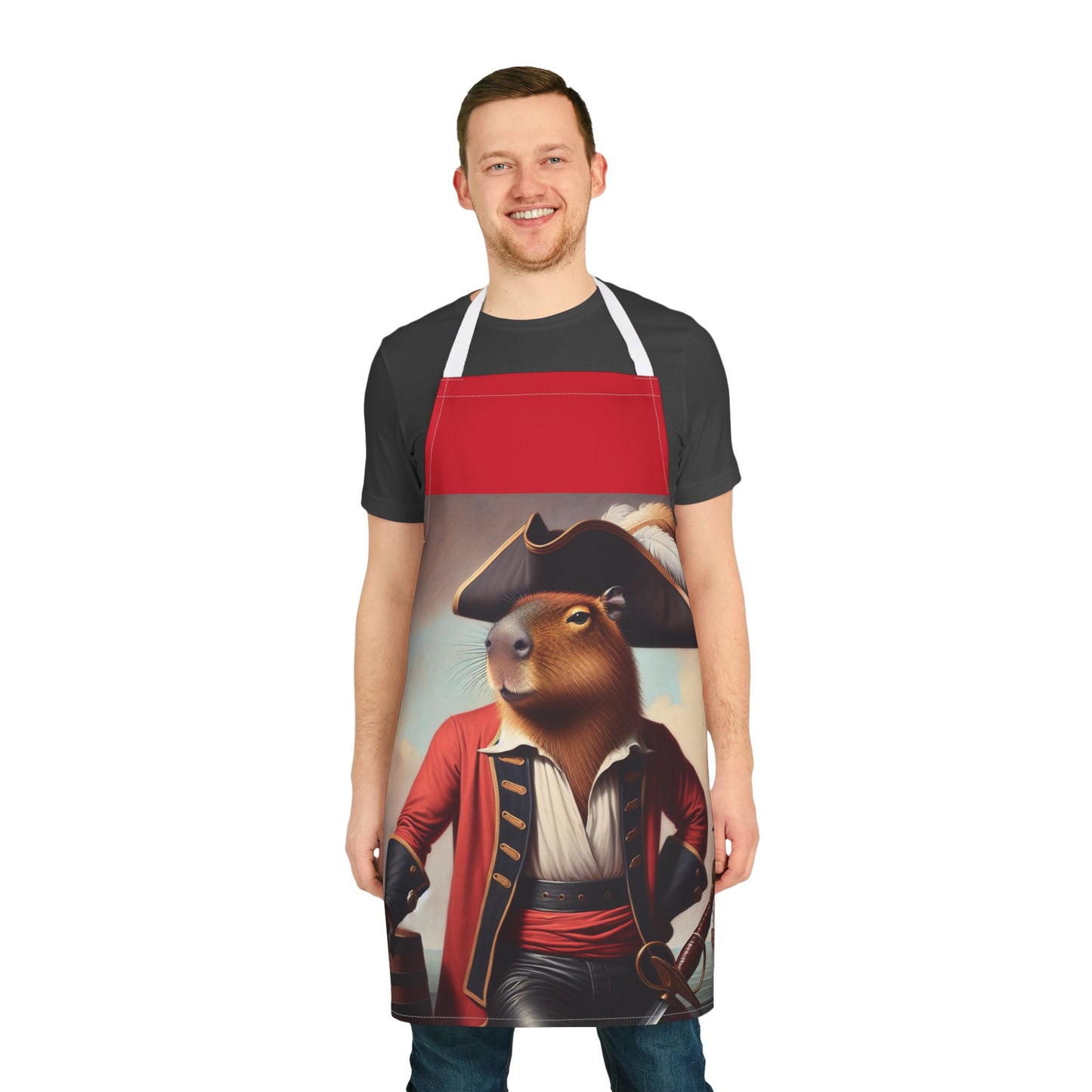 Captain Capybara Home Apron