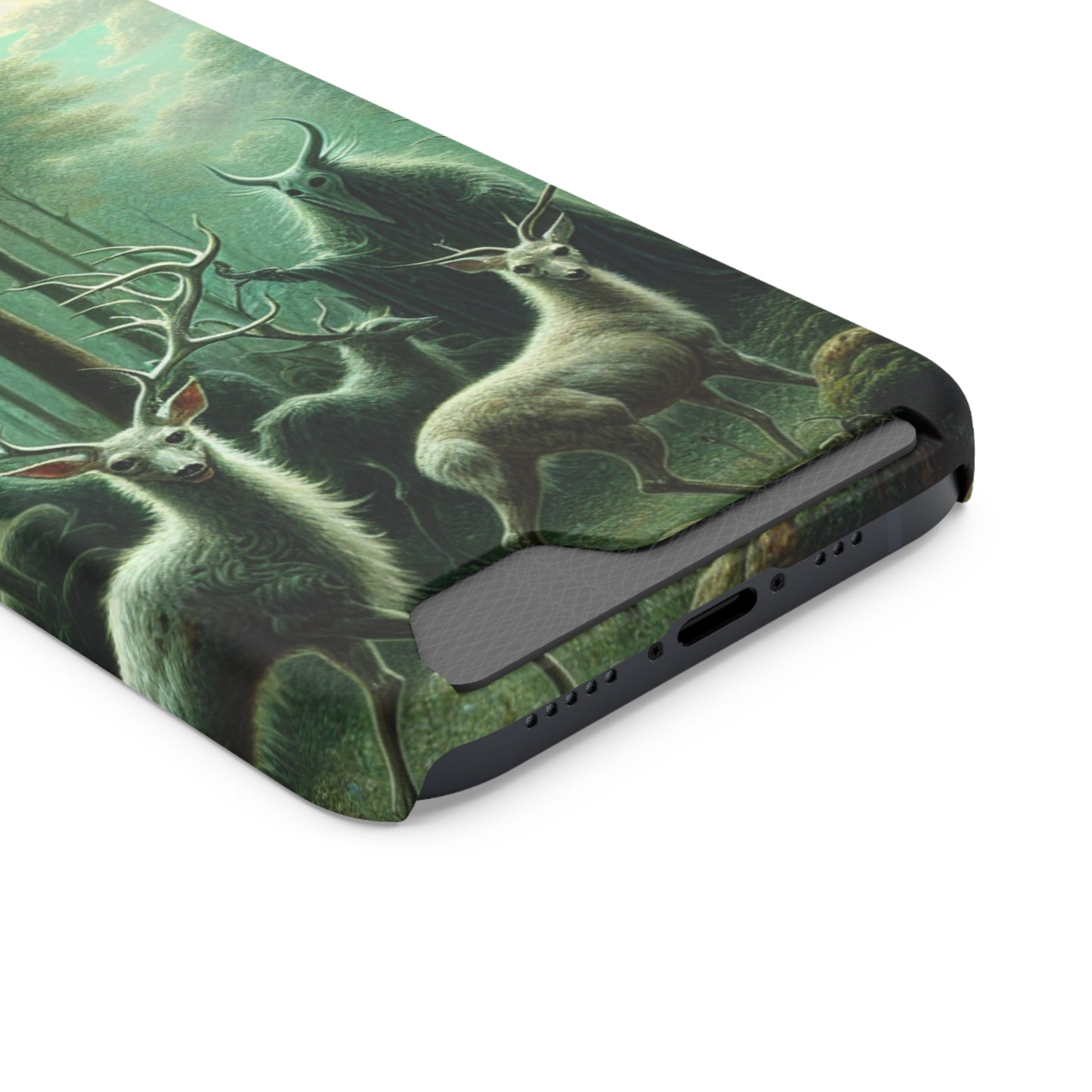 Wendigo Shepherd Phone Case with Card Holder - IPHONE