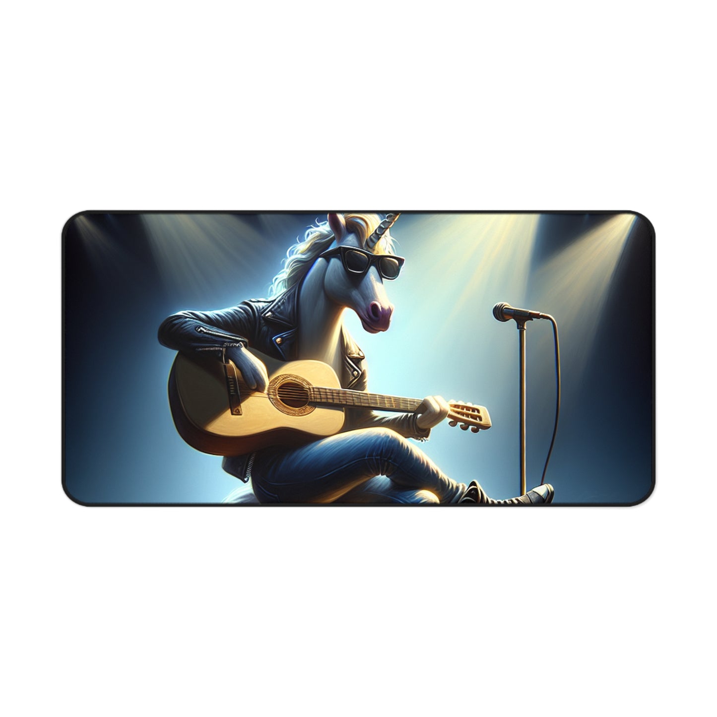 Unicorn Unplugged Desk Mat