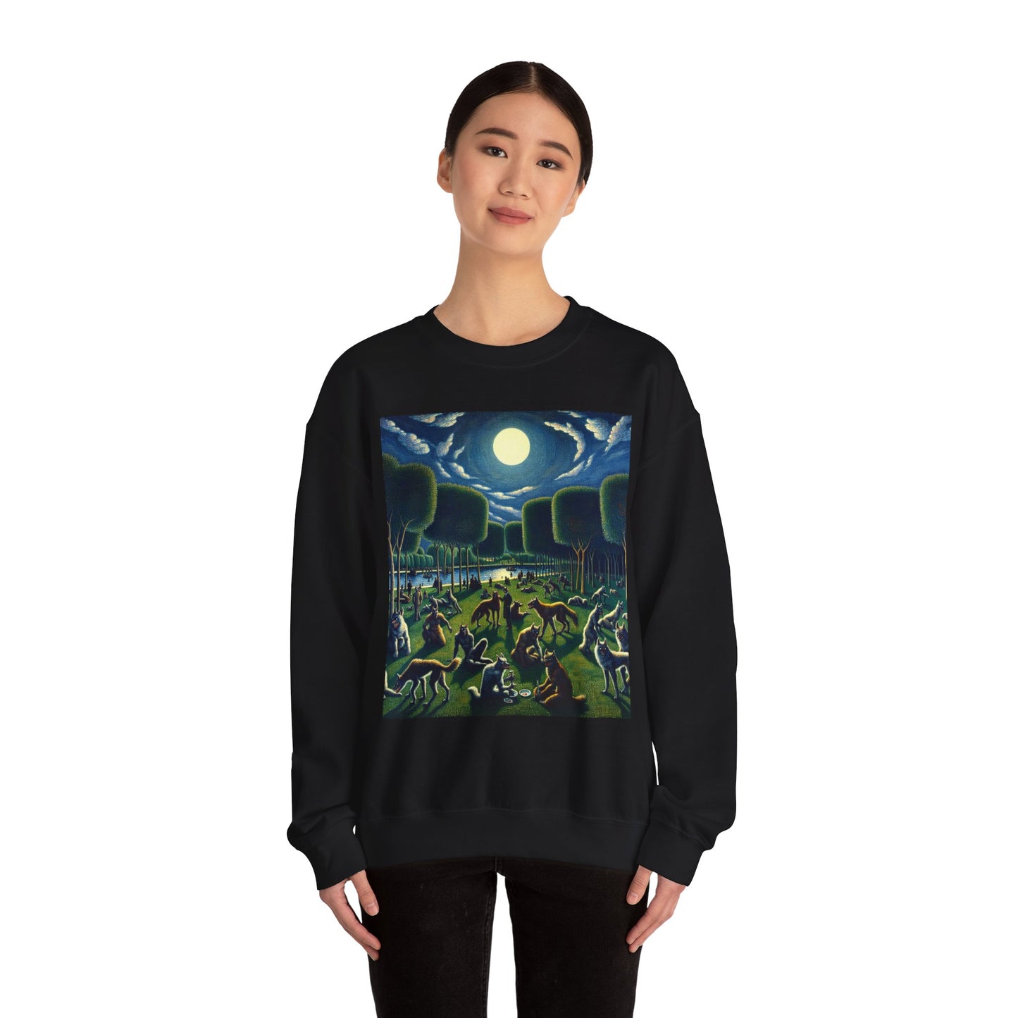 Werewolves at the Waterfront Crewneck Sweatshirt