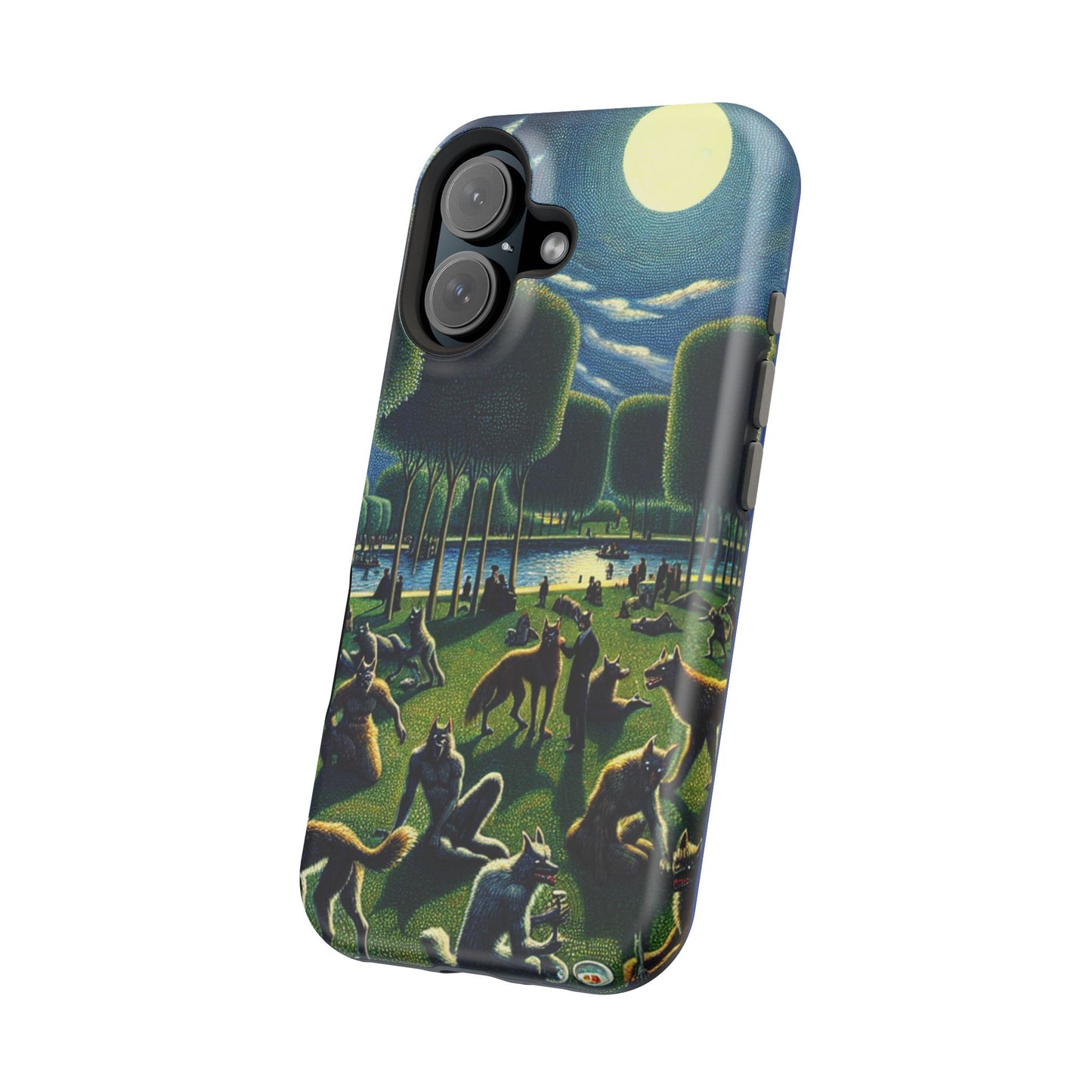 Werewolves at the Waterfront Magnetic iPhone Case