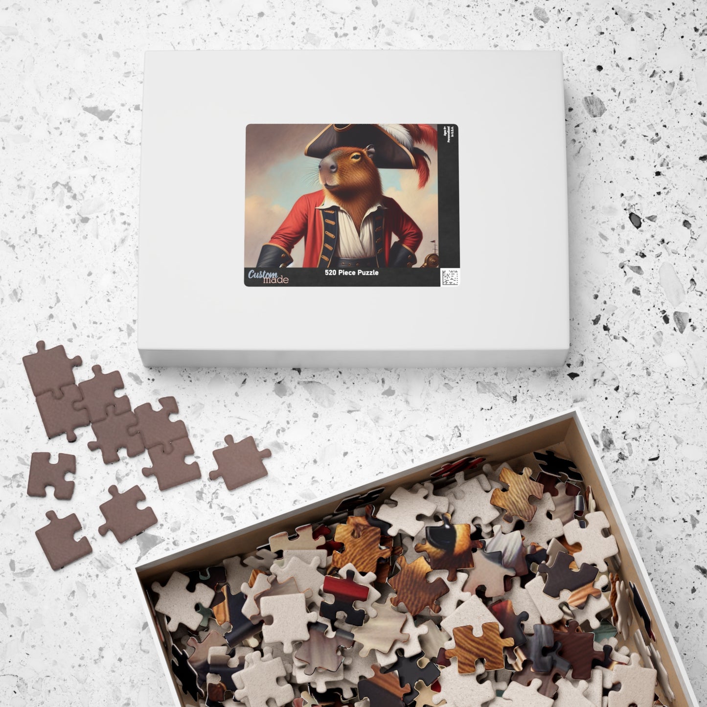 Captain Capybara Puzzle (110, 252, 520, 1014-piece)