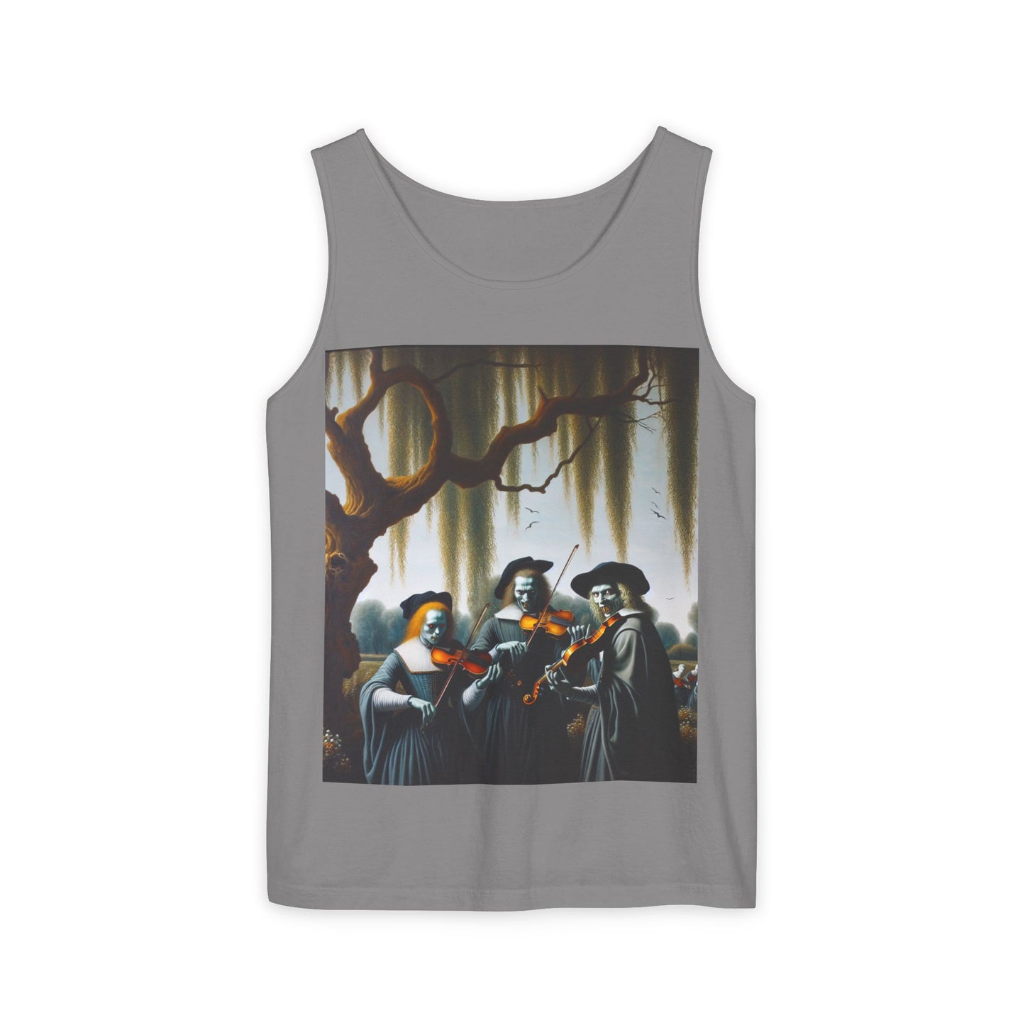 Vermeer's Vampire Violinists Unisex Tank Top