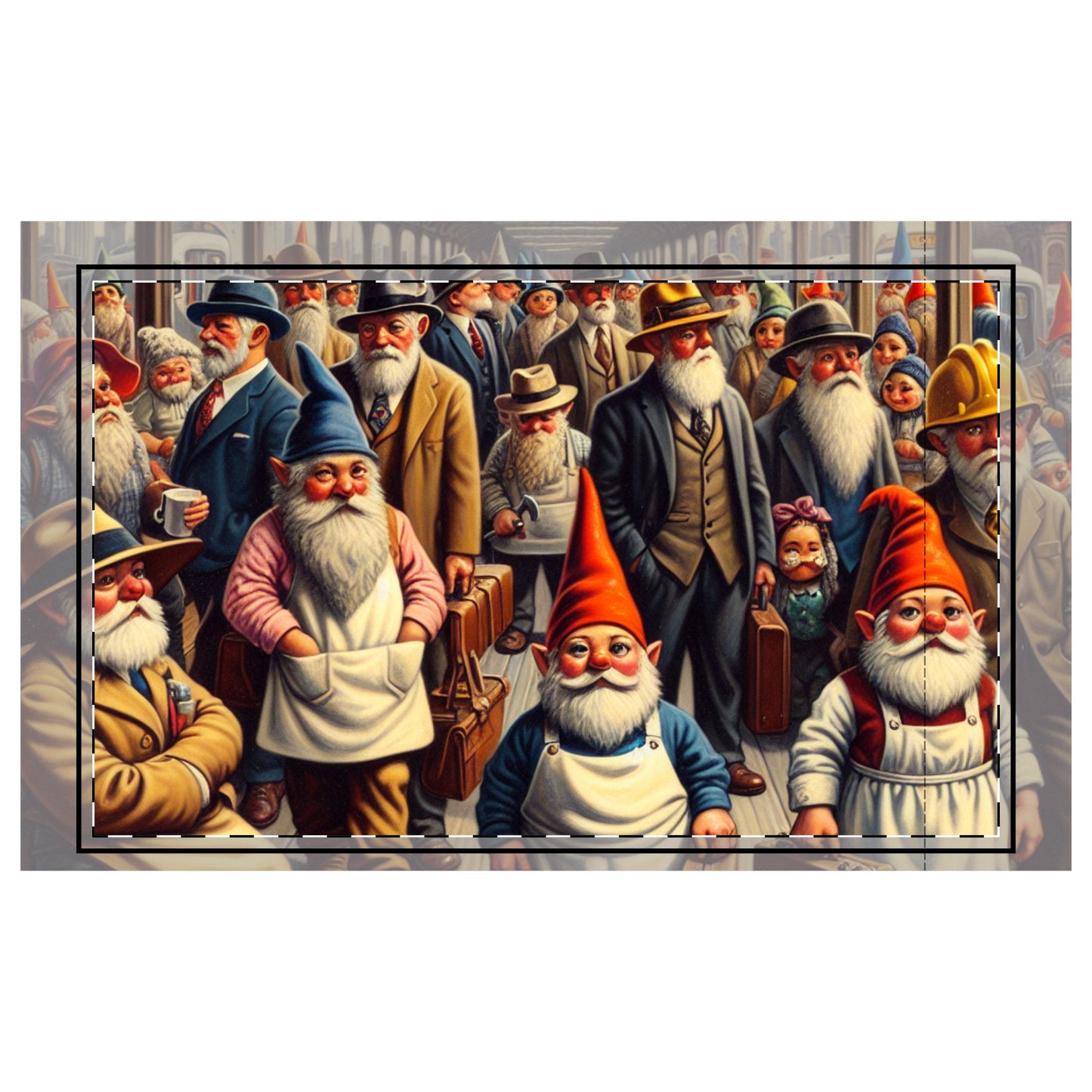 The Gnome-mute Home Microfiber Pillowcase