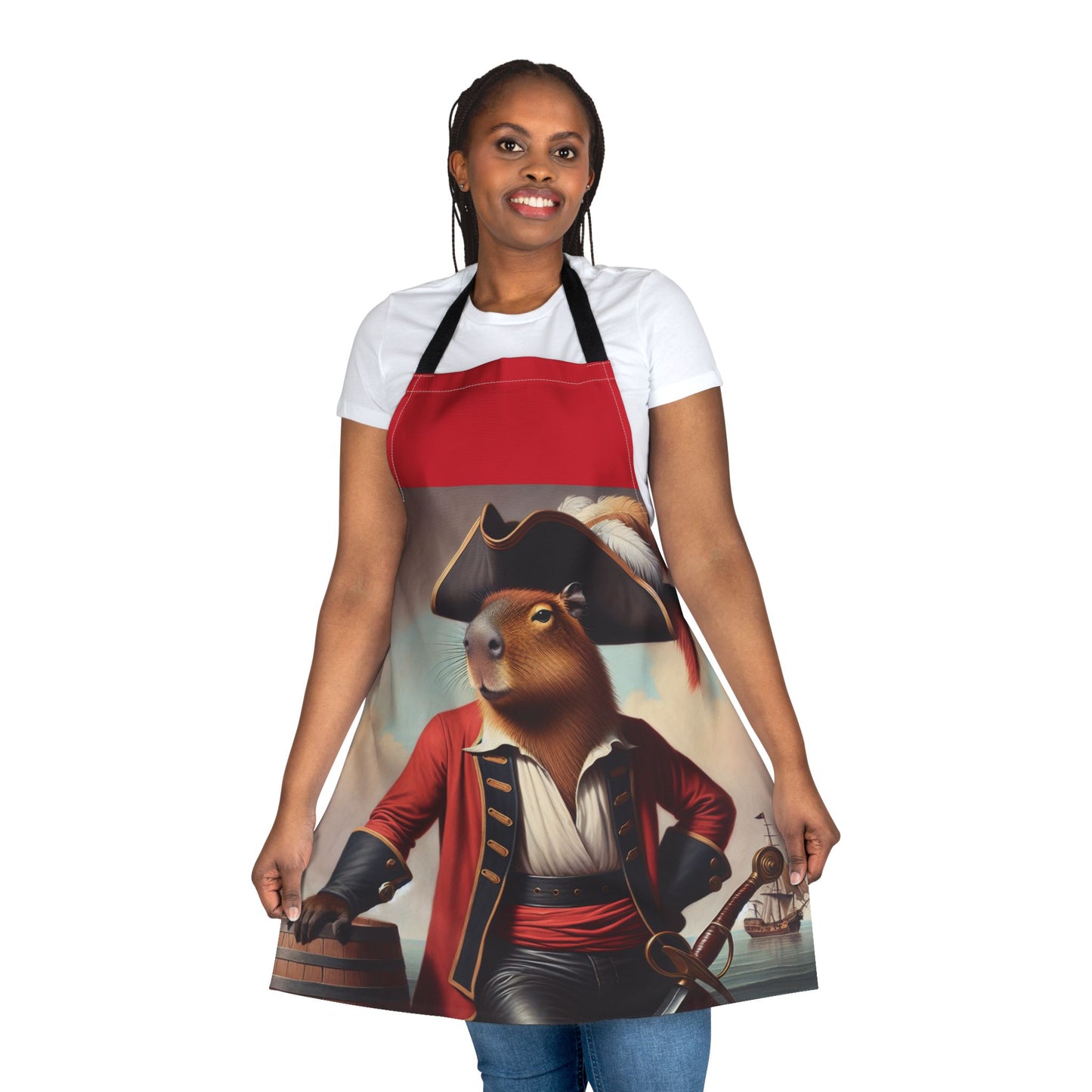 Captain Capybara Home Apron