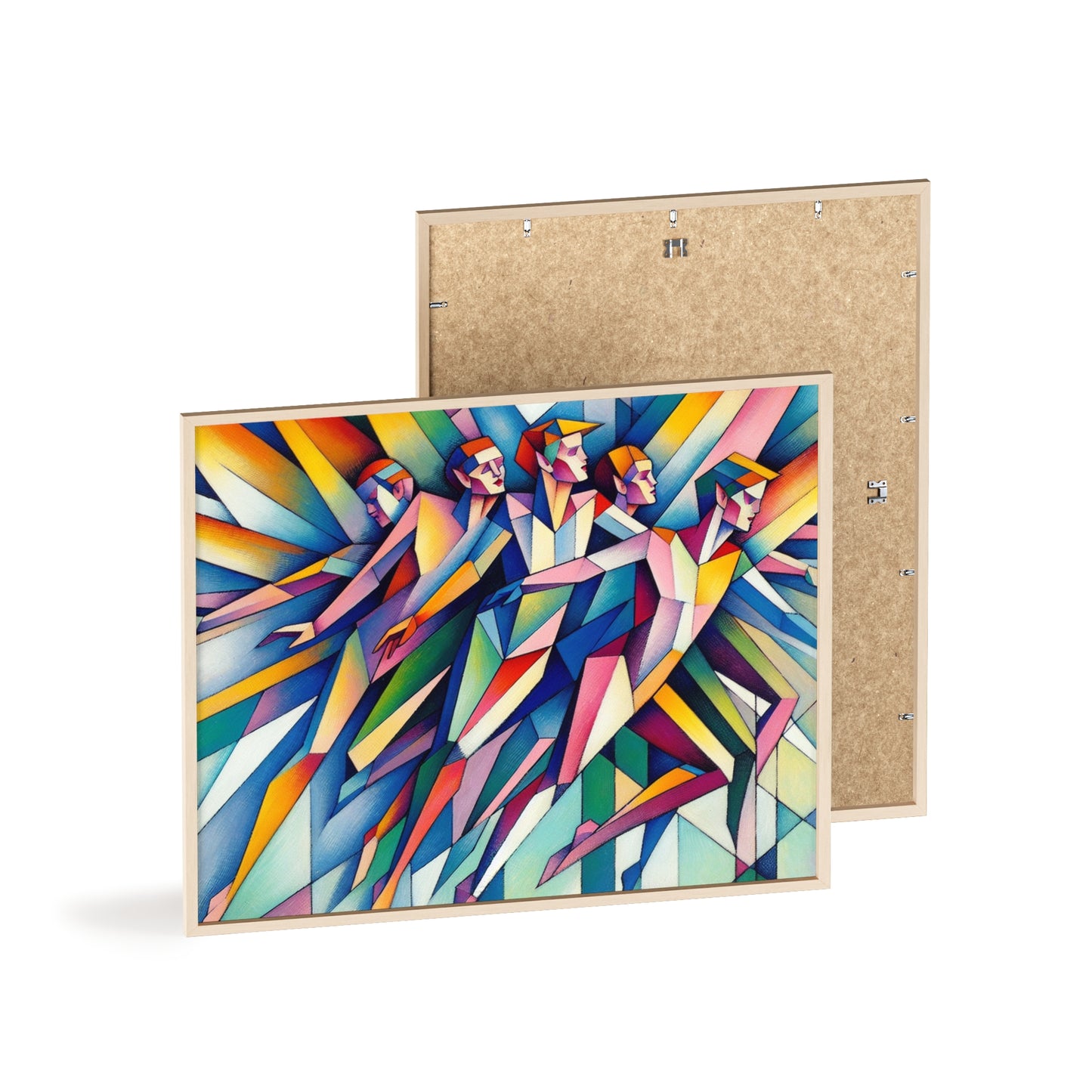 Framed Picasso's Pixies Poster