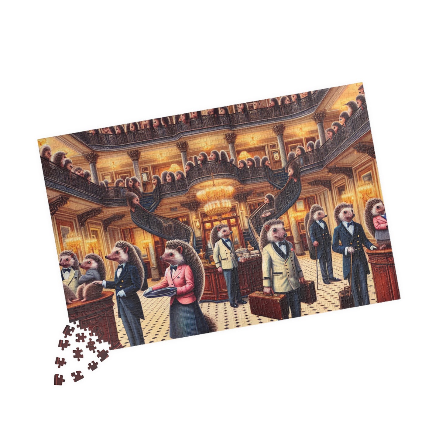 Hedgehog Hotel Puzzle (110, 252, 520, 1014-piece)