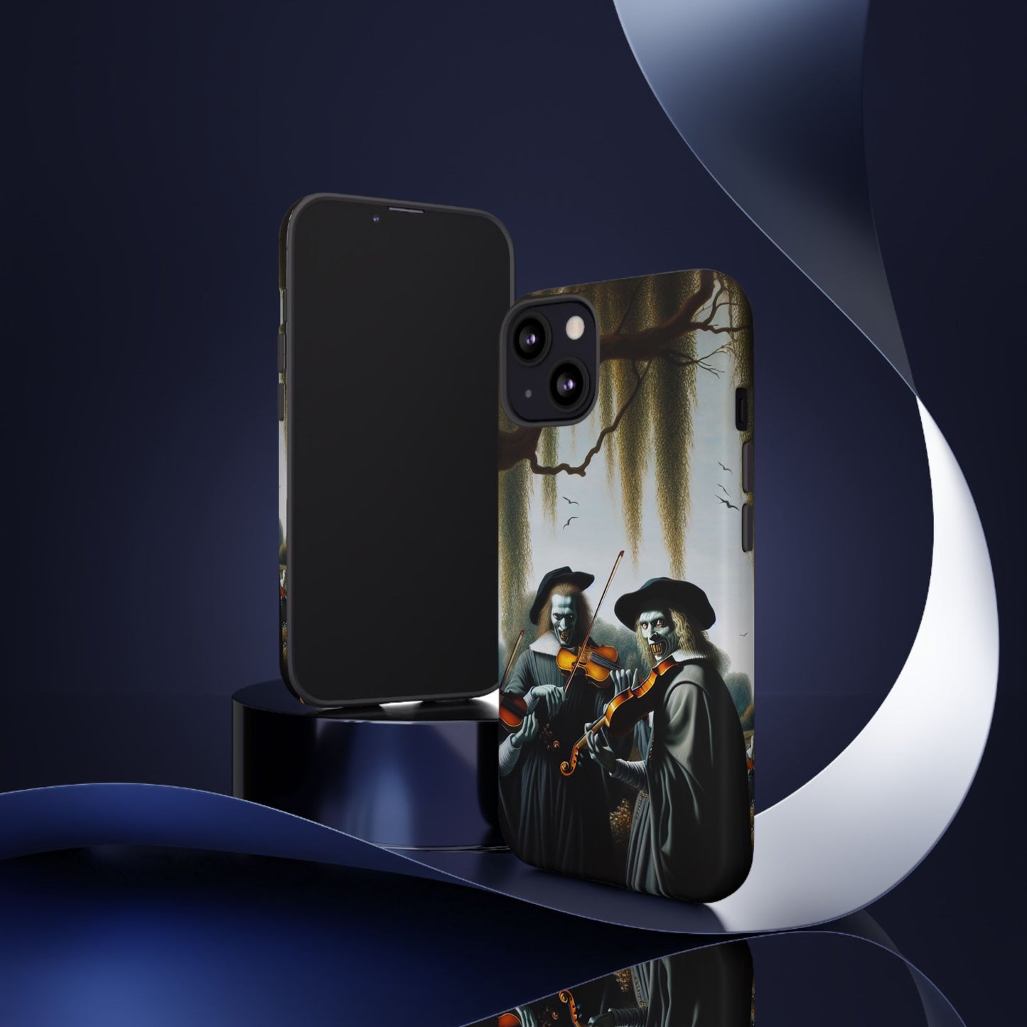 Vermeer's Vampire Violinists Phone Case - IPHONE