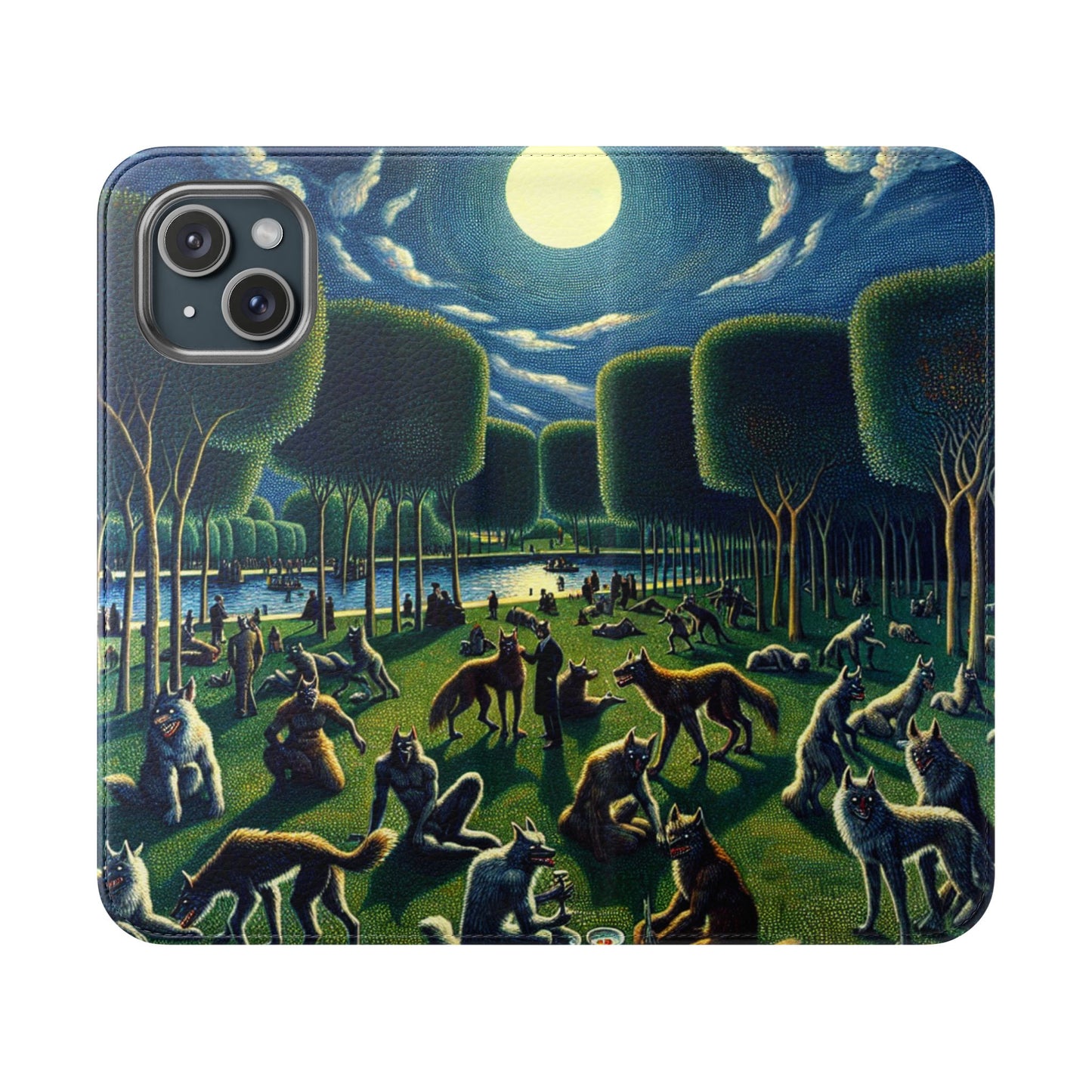 Werewolves at the Waterfront Flip Case - iPhone/Galaxy