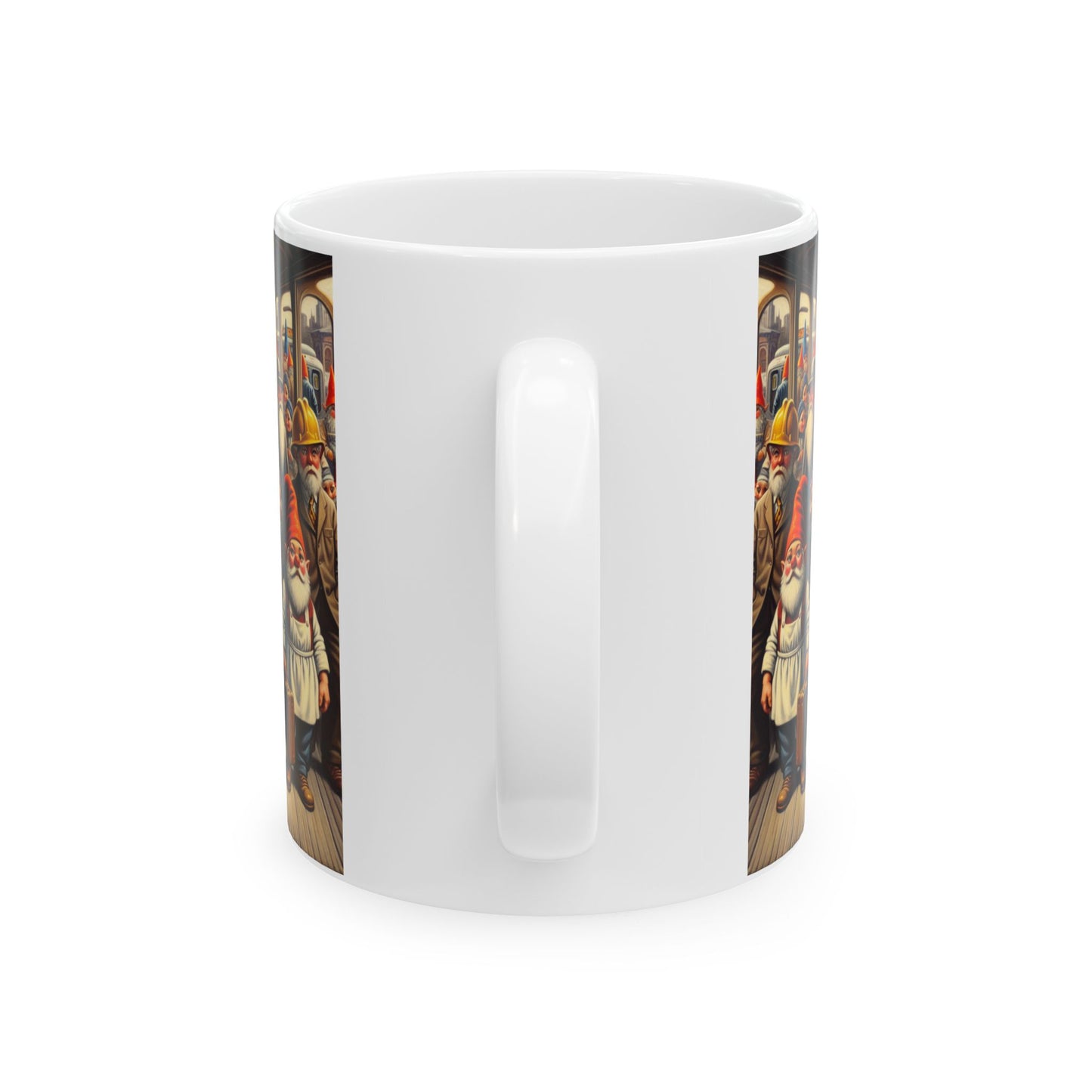 The Gnome-mute Home Ceramic Mug