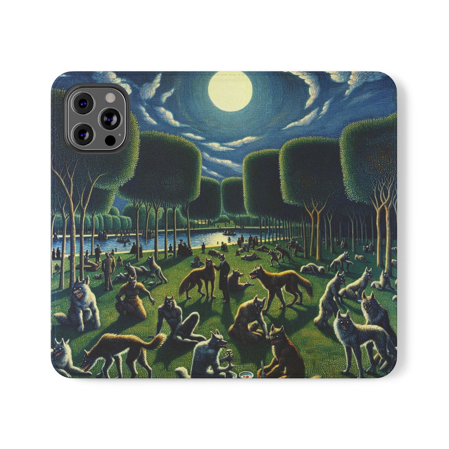 Werewolves at the Waterfront Flip Case - iPhone/Galaxy