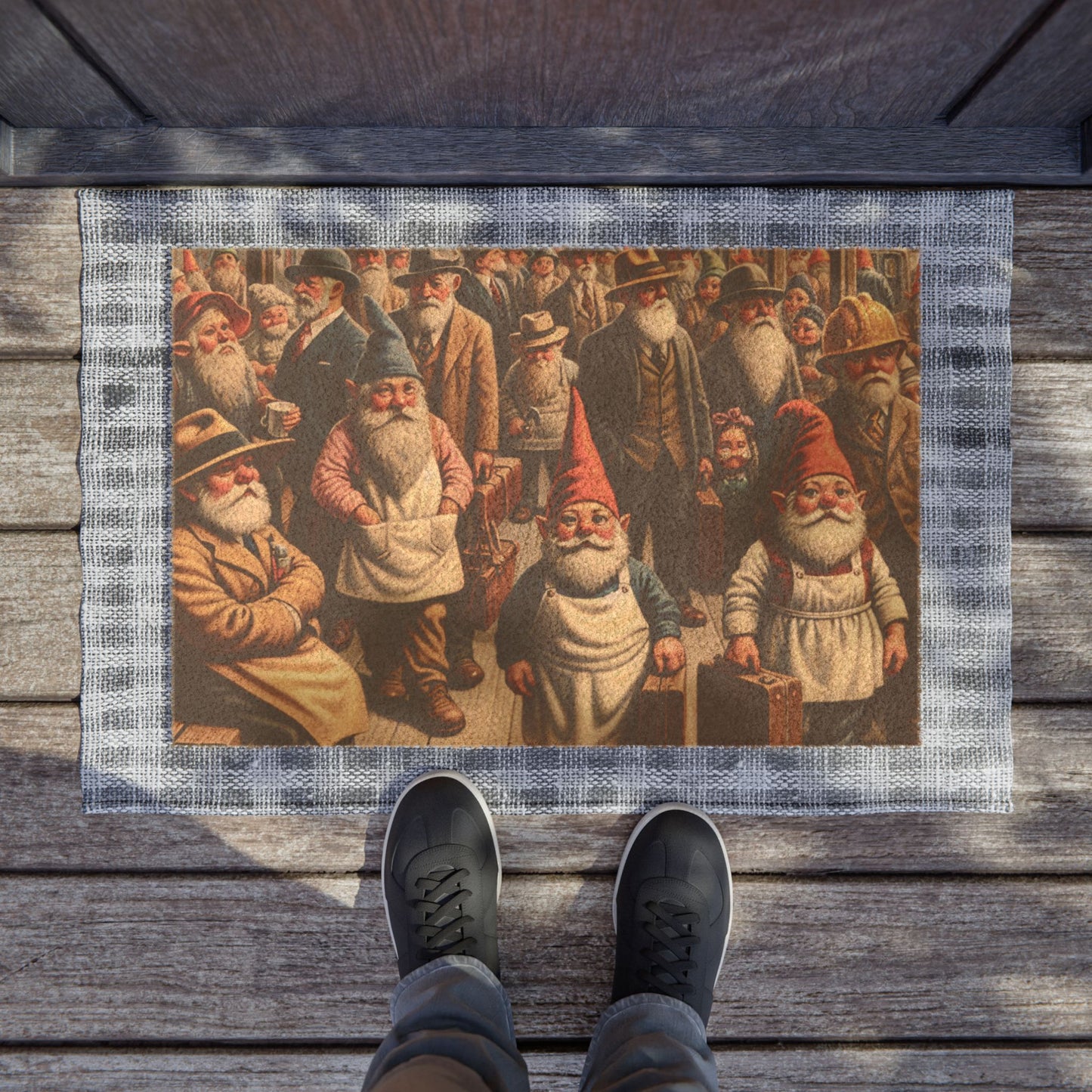 The Gnome-mute Home Doormat