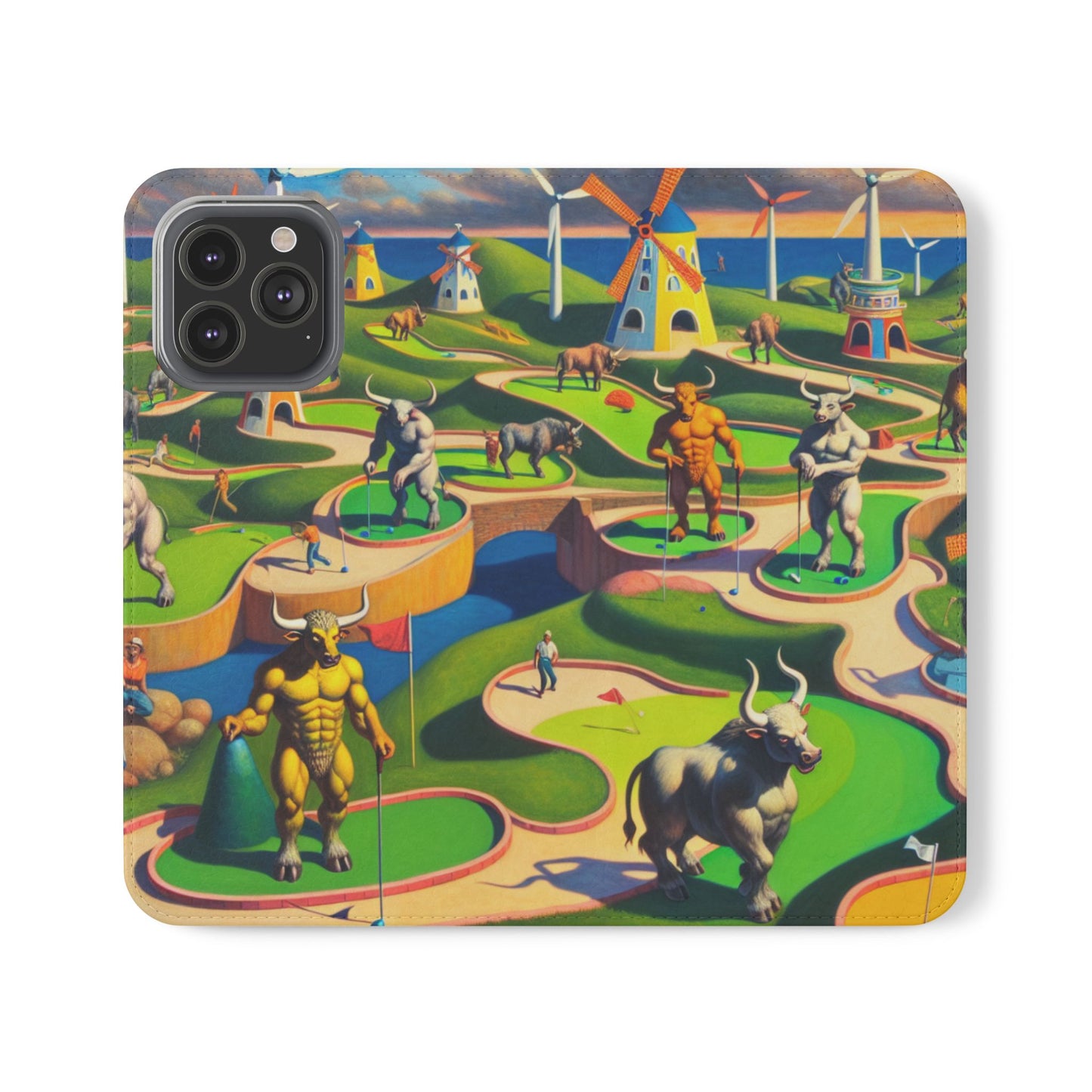 Mini-taur Golf Flip Case - iPhone/Galaxy