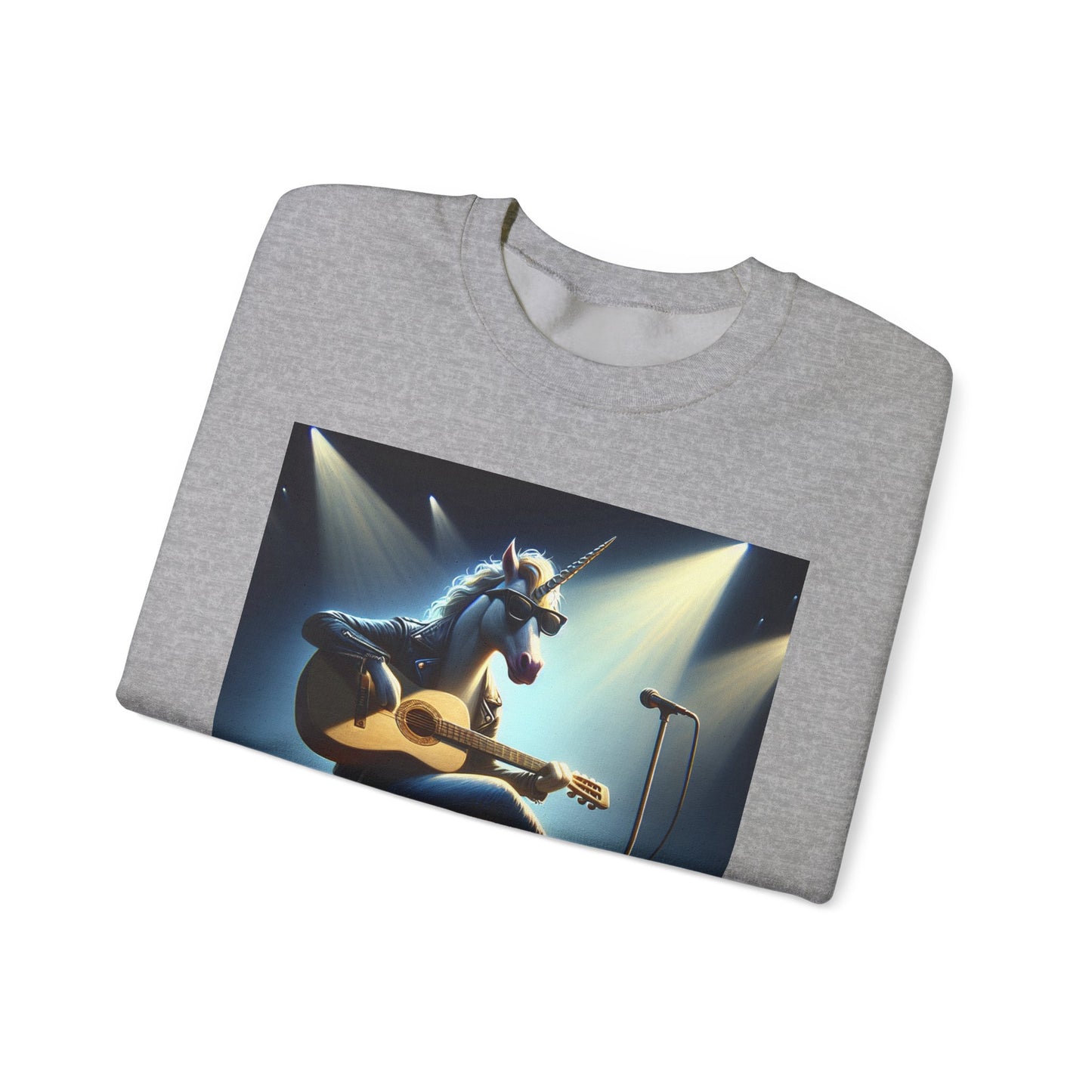 Unicorn Unplugged Crewneck Sweatshirt