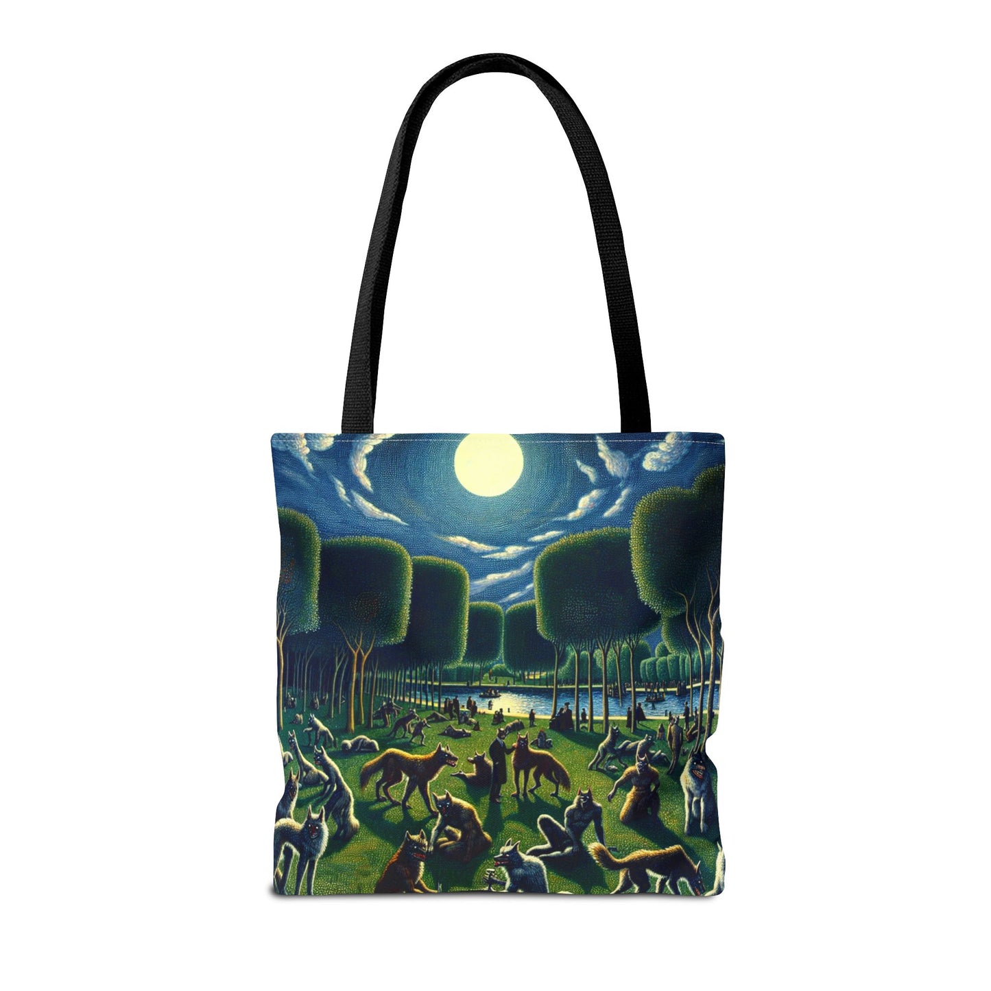 Werewolves at the Waterfront Tote Bag