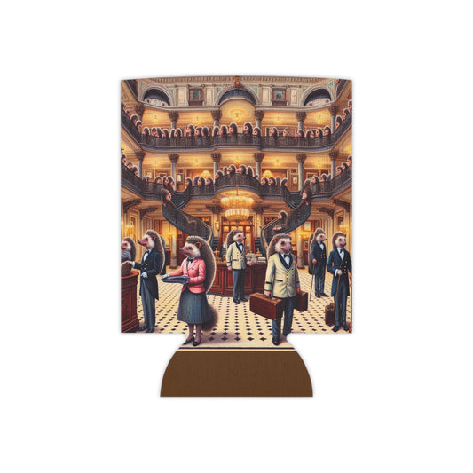 Hedgehog Hotel Can Cooler