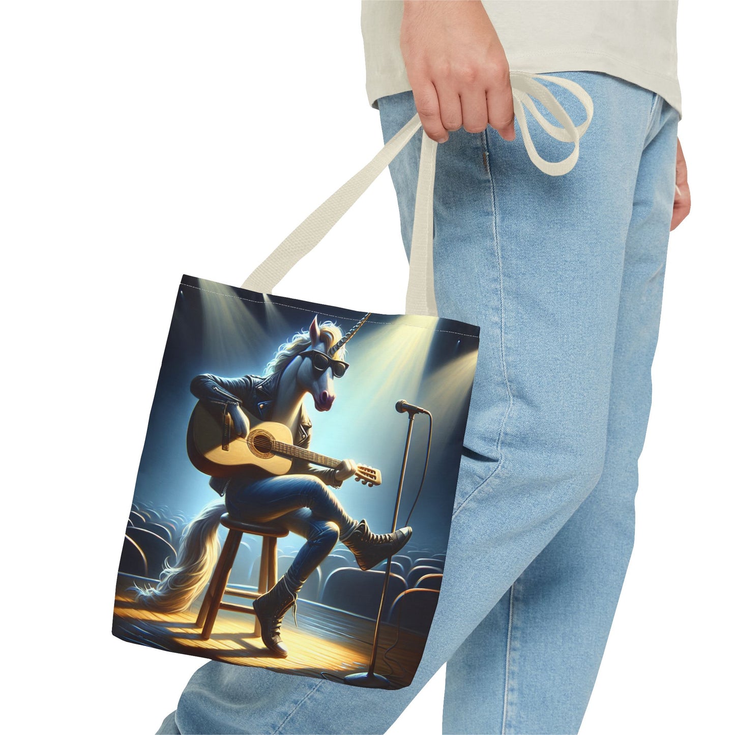 Unicorn Unplugged Tote Bag