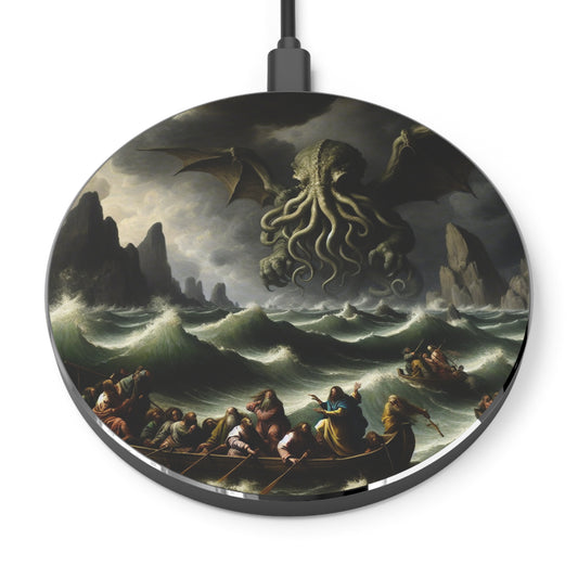 Cthulhu in the Storm Wireless Charger