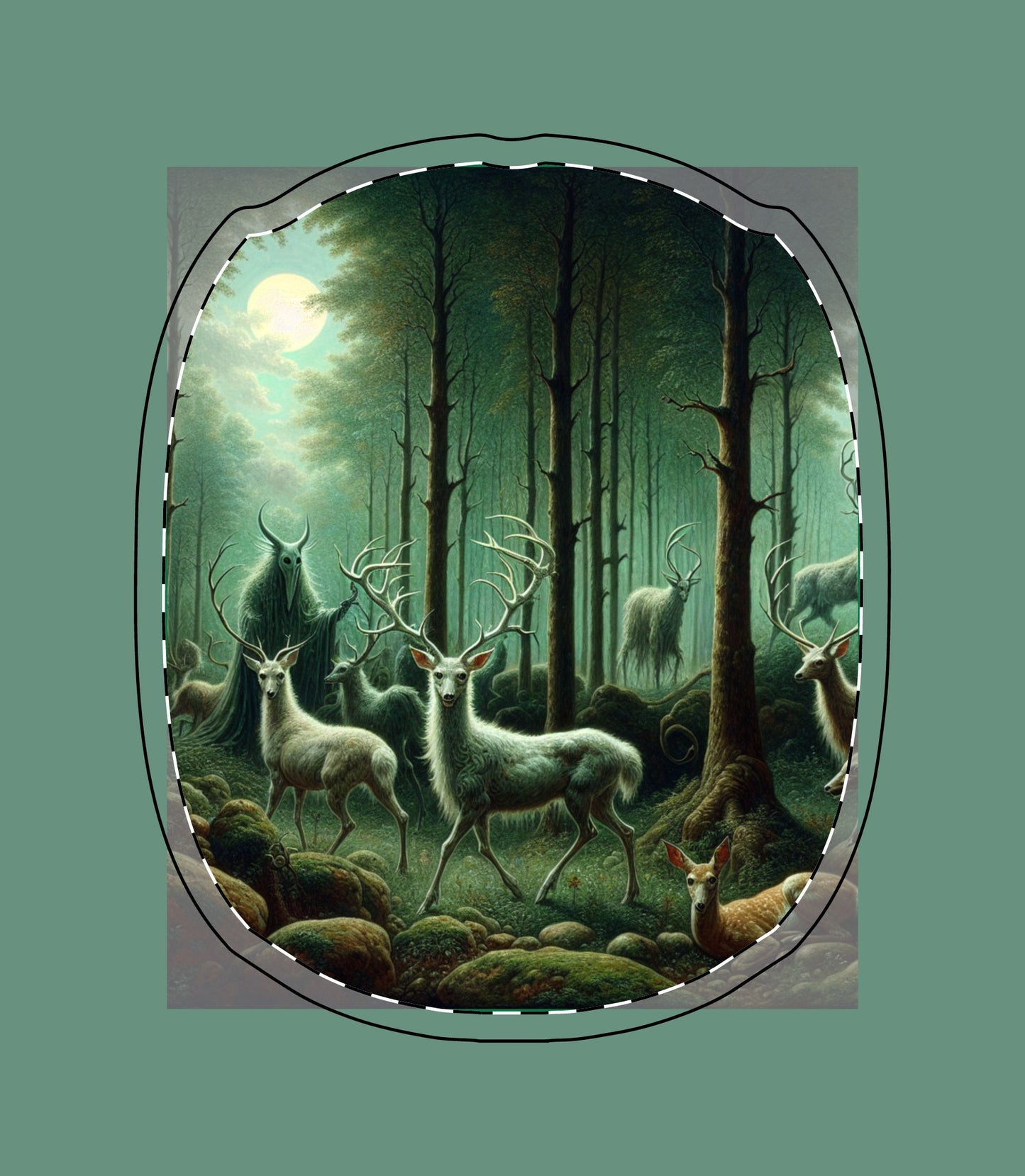 Wendigo Shepherd AirPod Max Case