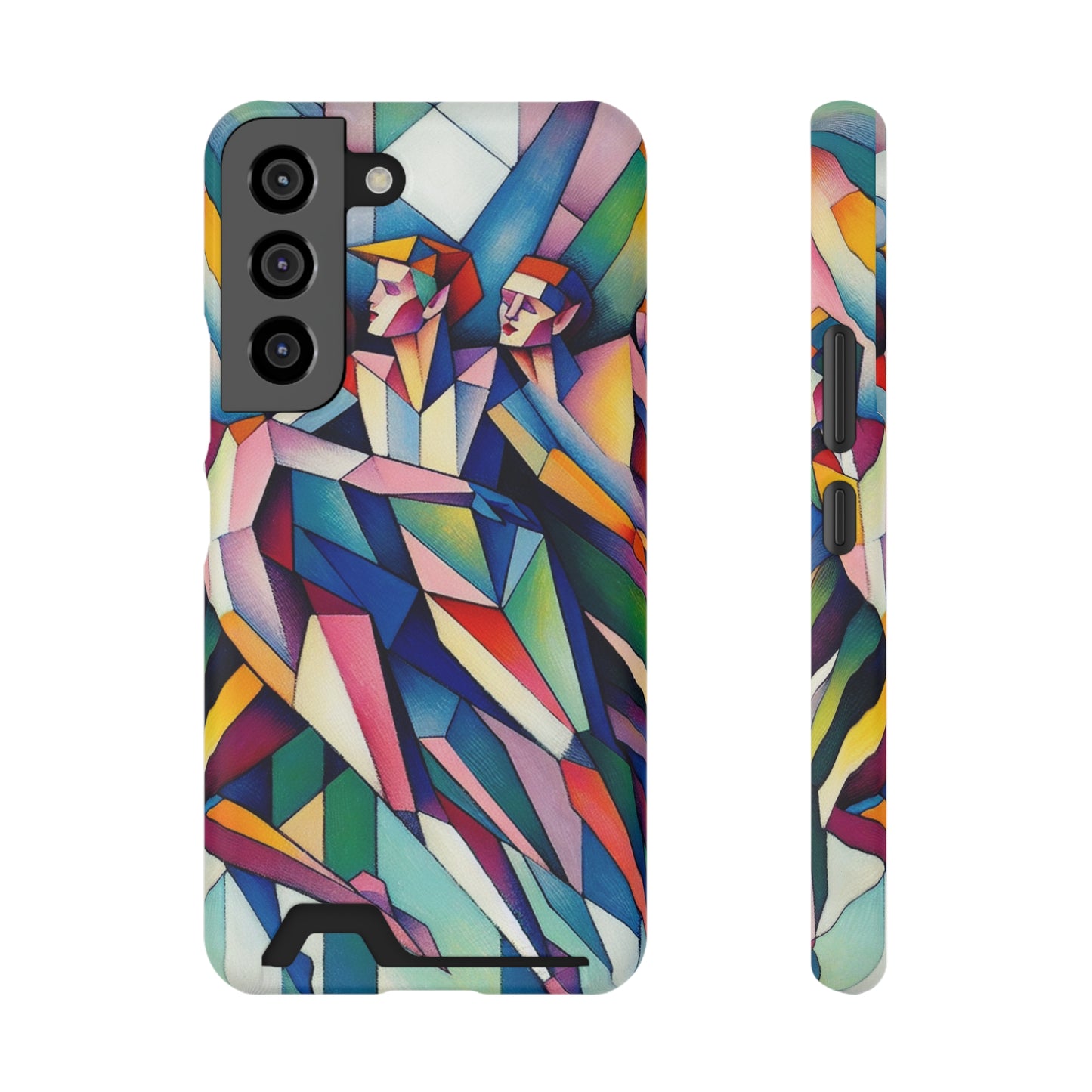 Picasso's Pixies Phone Case with Card Holder - GALAXY