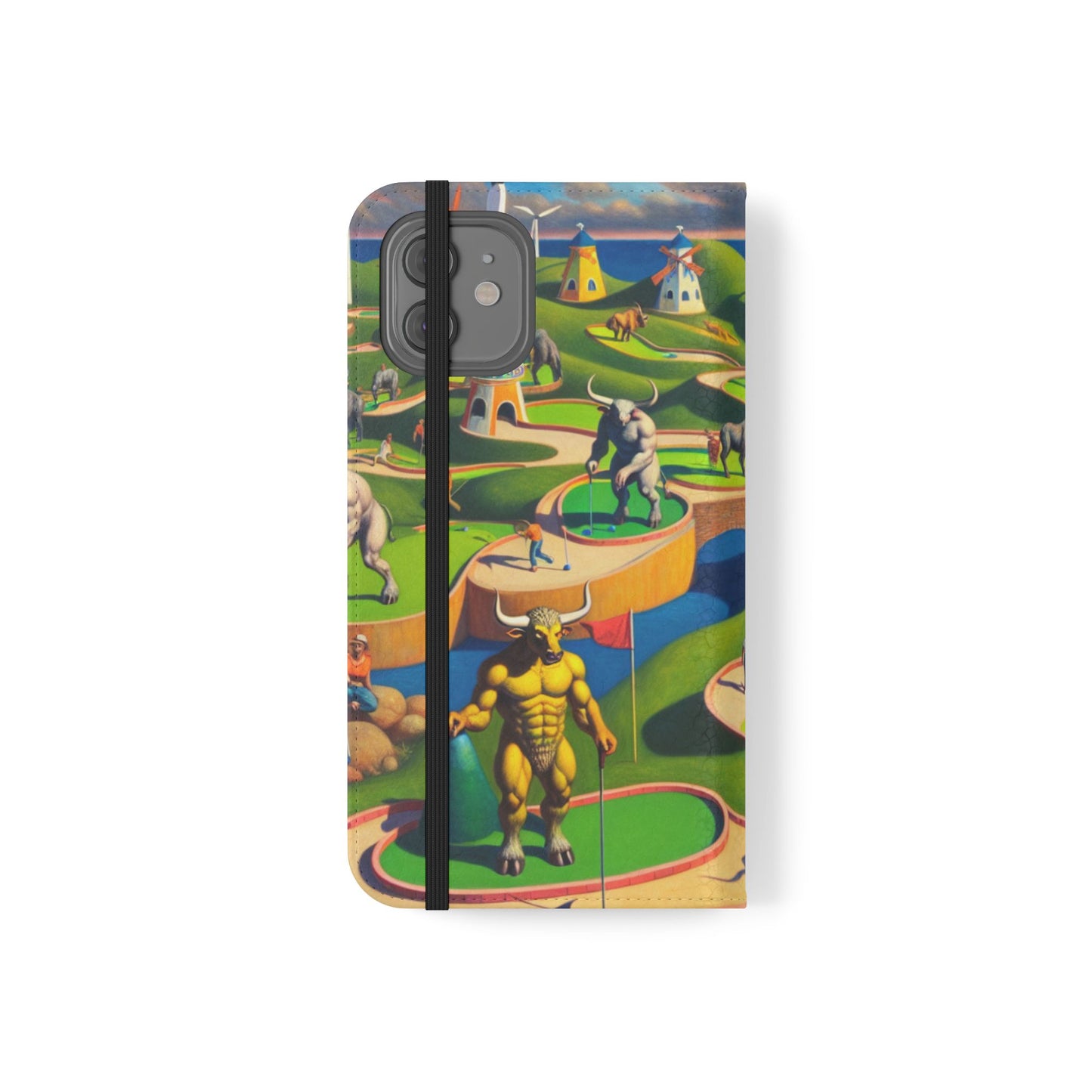 Mini-taur Golf Flip Case - iPhone/Galaxy