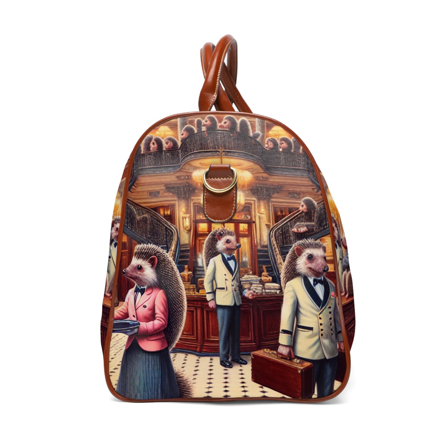 Hedgehog Hotel Waterproof Travel Bag