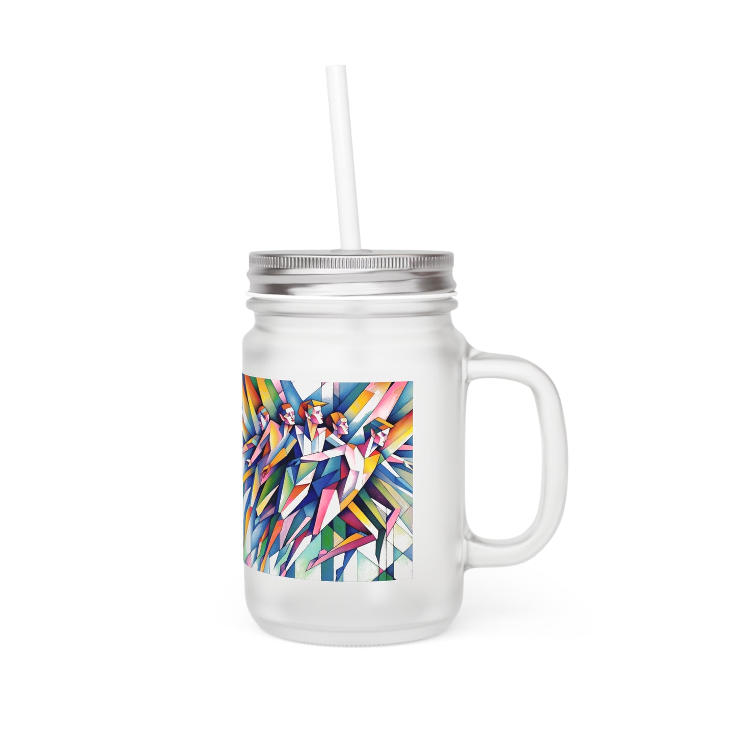 Picasso's Pixies Mason Jar Tumbler