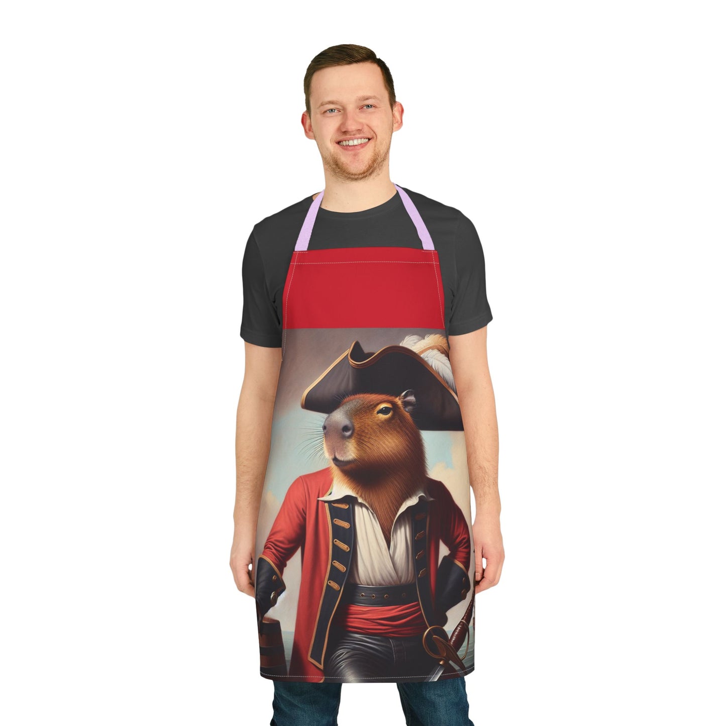 Captain Capybara Home Apron