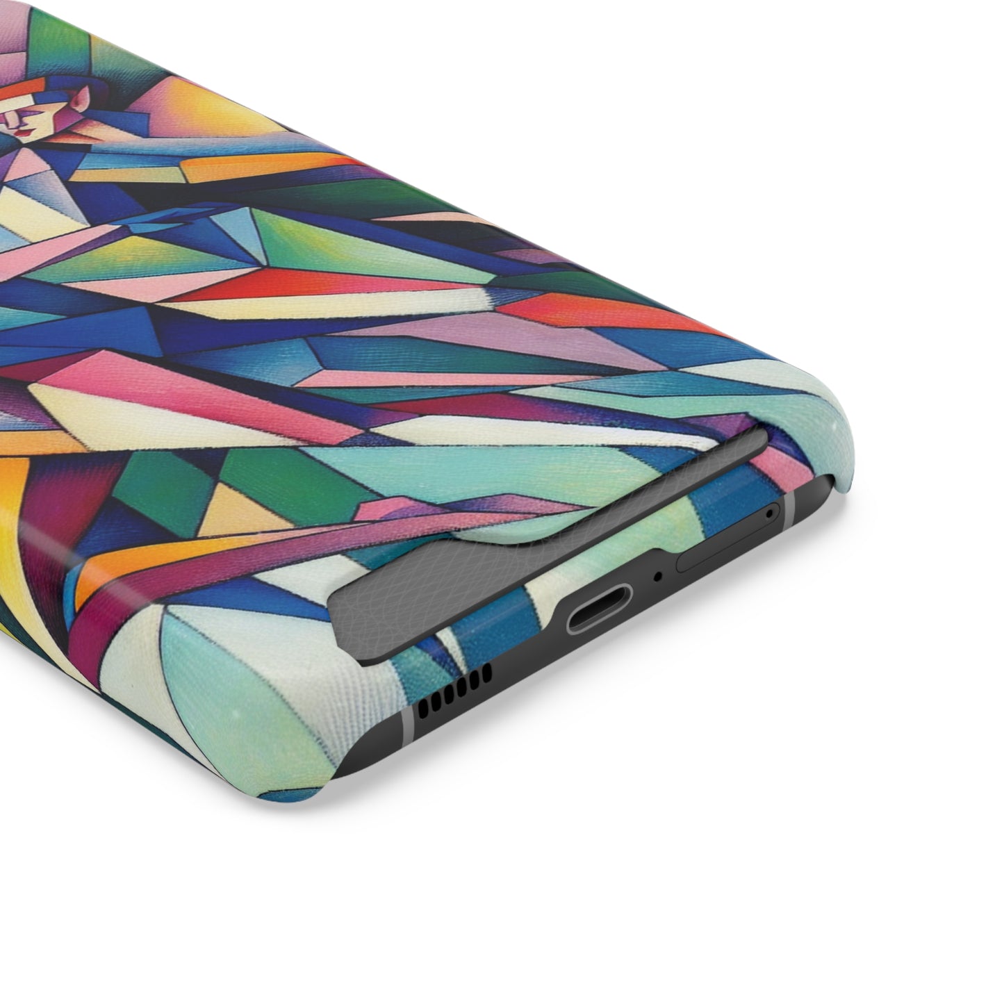 Picasso's Pixies Phone Case with Card Holder - GALAXY