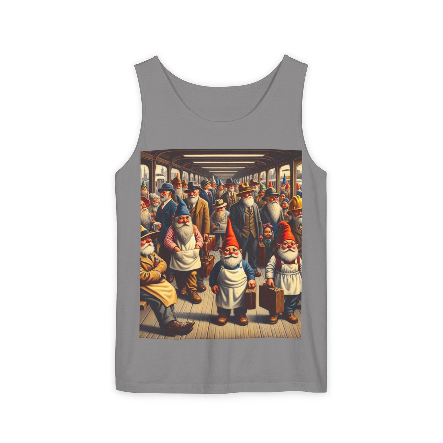 The Gnome-mute Home Unisex Tank Top