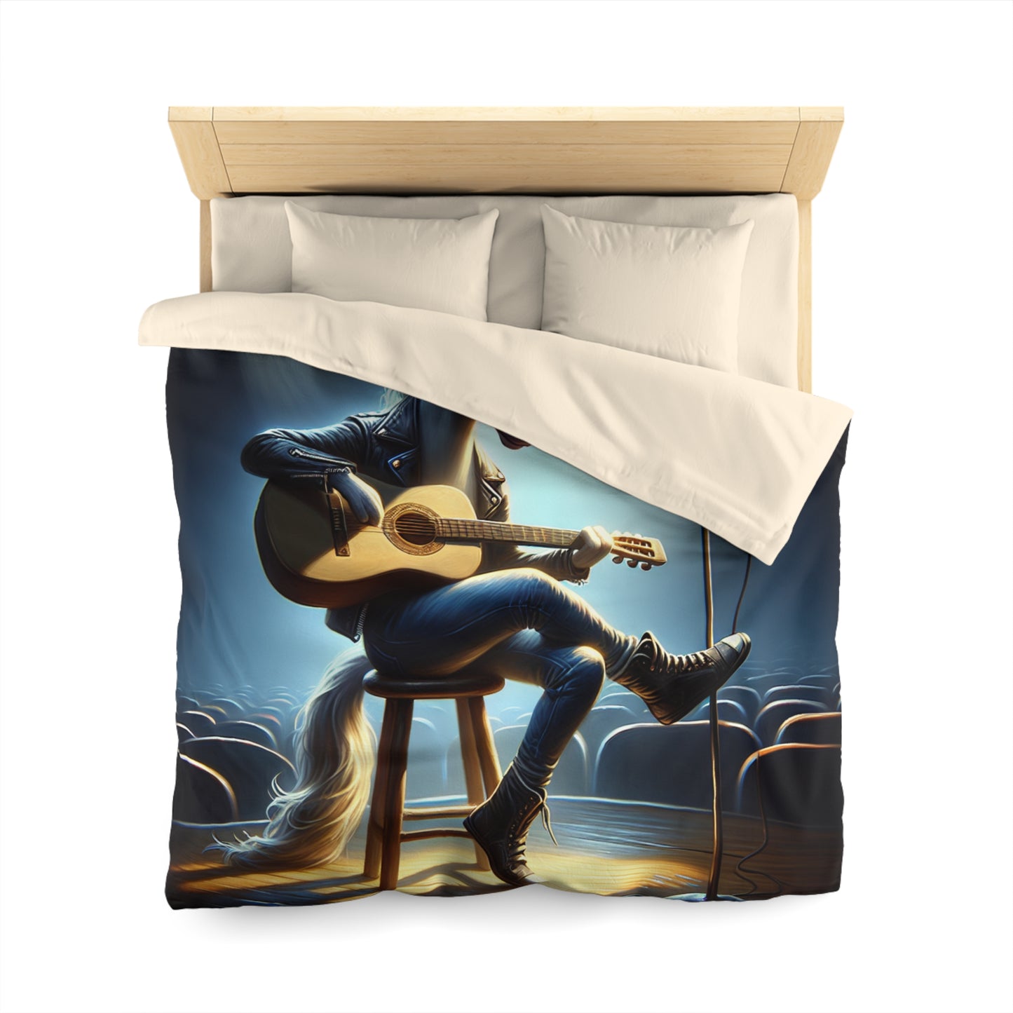 Unicorn Unplugged Microfiber Duvet Cover