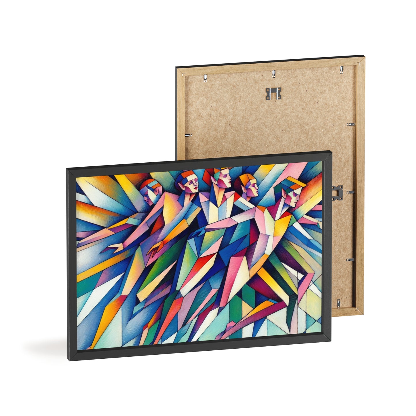 Framed Picasso's Pixies Poster