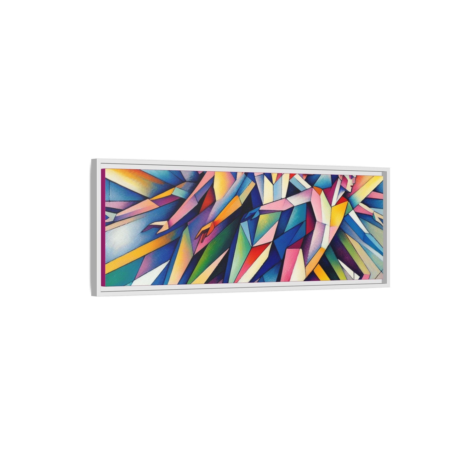 Picasso's Pixies Canvas, Framed (Multi-color)