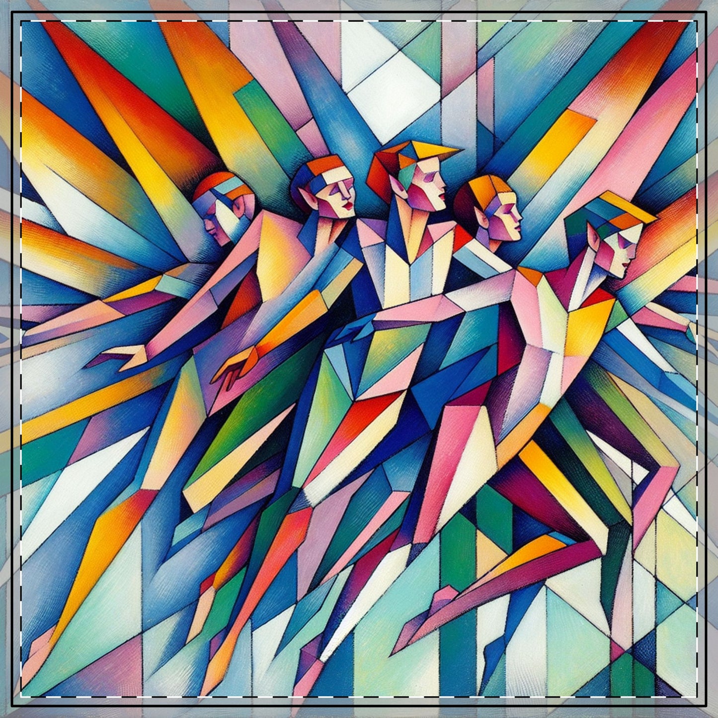 Picasso's Pixies Tablecloth