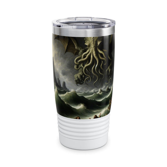 Cthulhu in the Storm Ringneck Tumbler | 20oz